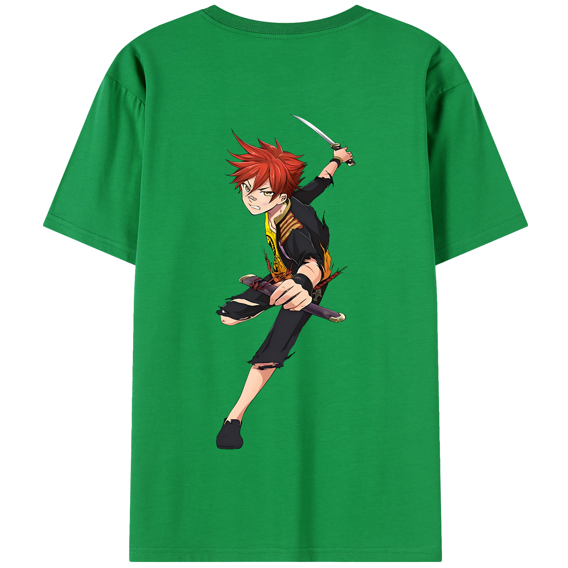 （画像用） 刀剣乱舞 Touken Ranbu 綿100％半袖Tシャツ（背面プリント）