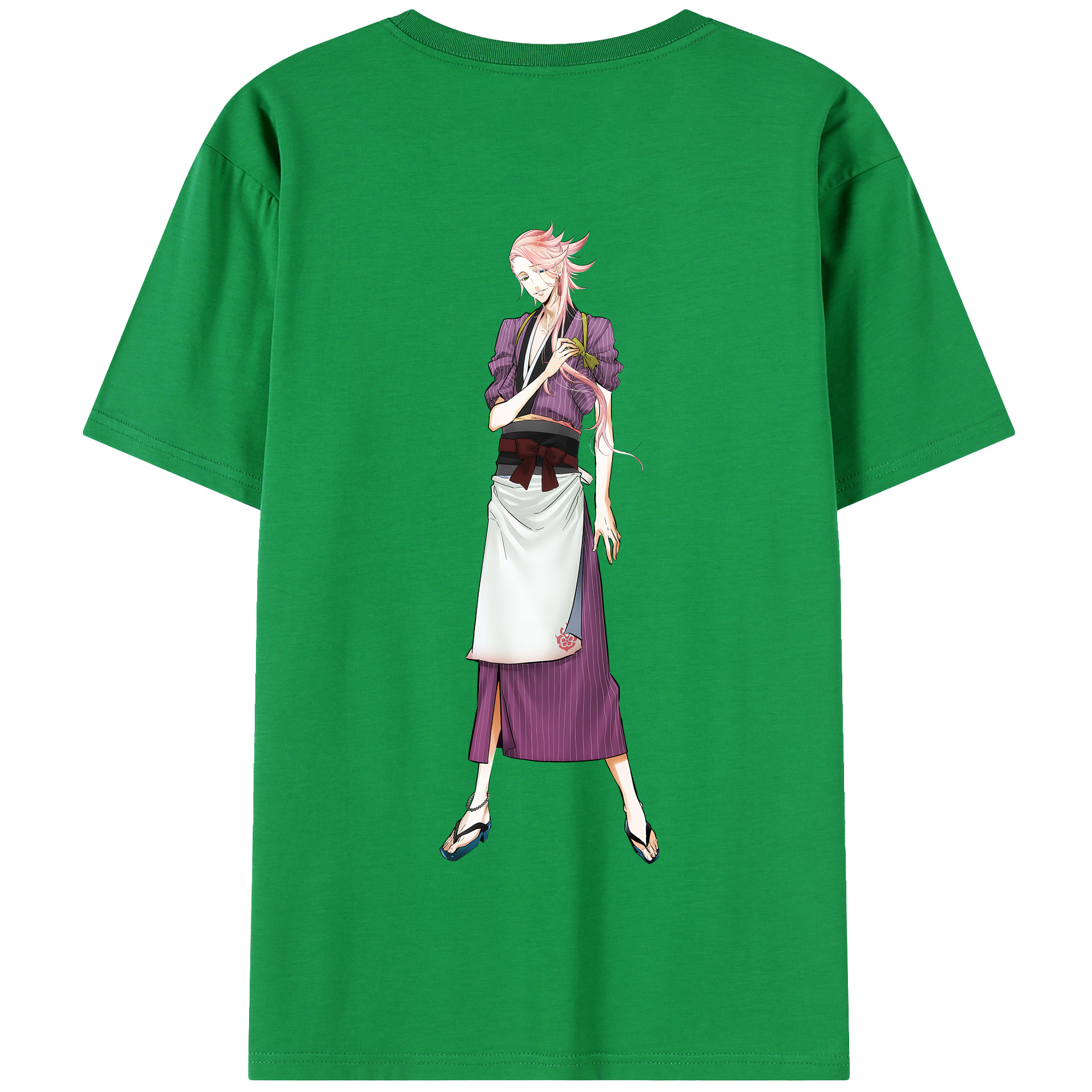 （画像用） 刀剣乱舞 Touken Ranbu 綿100％半袖Tシャツ（背面プリント）