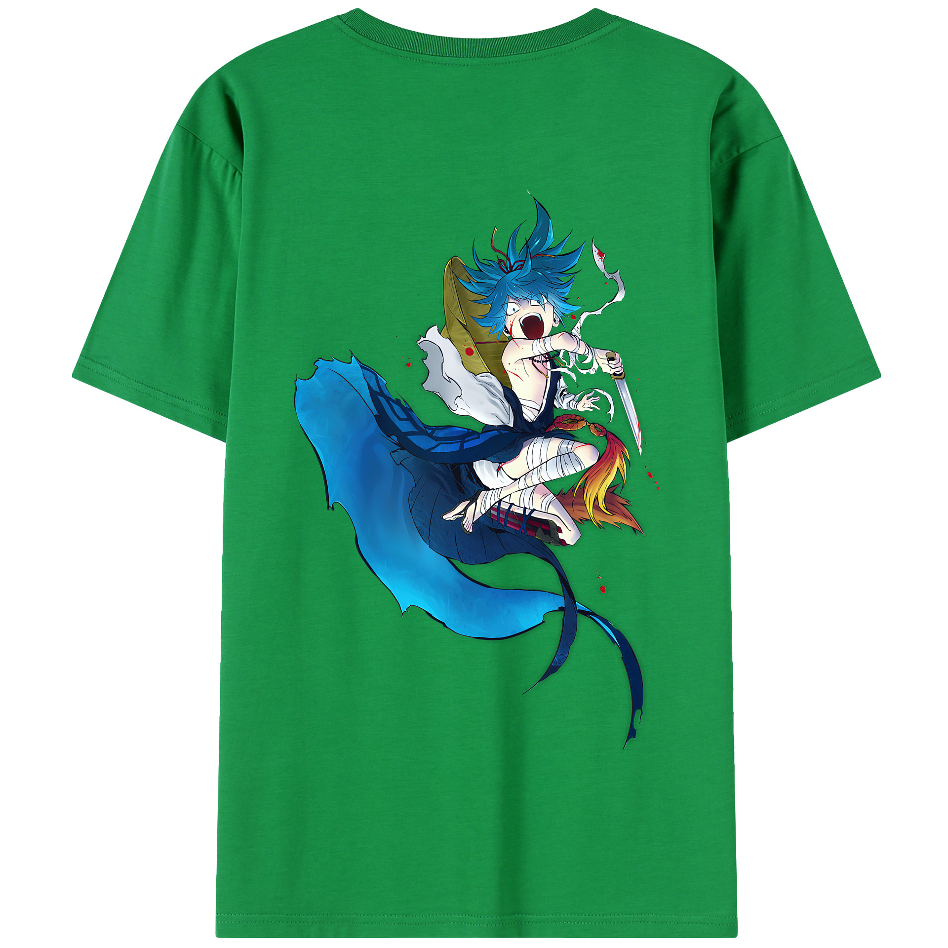 （画像用） 刀剣乱舞 Touken Ranbu 綿100％半袖Tシャツ（背面プリント）