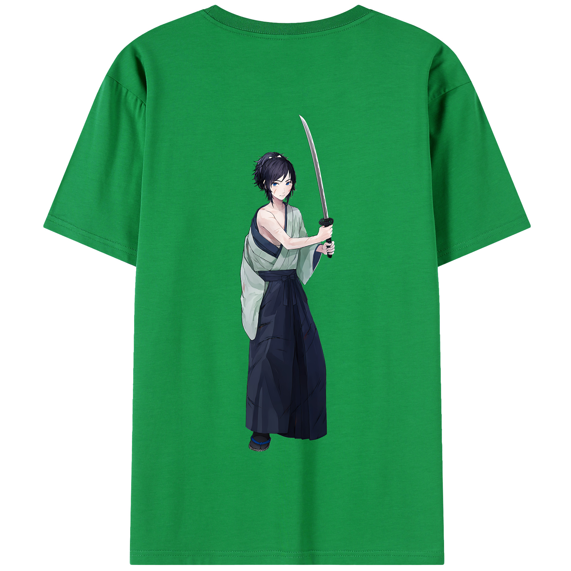 （画像用） 刀剣乱舞 Touken Ranbu 綿100％半袖Tシャツ（背面プリント）