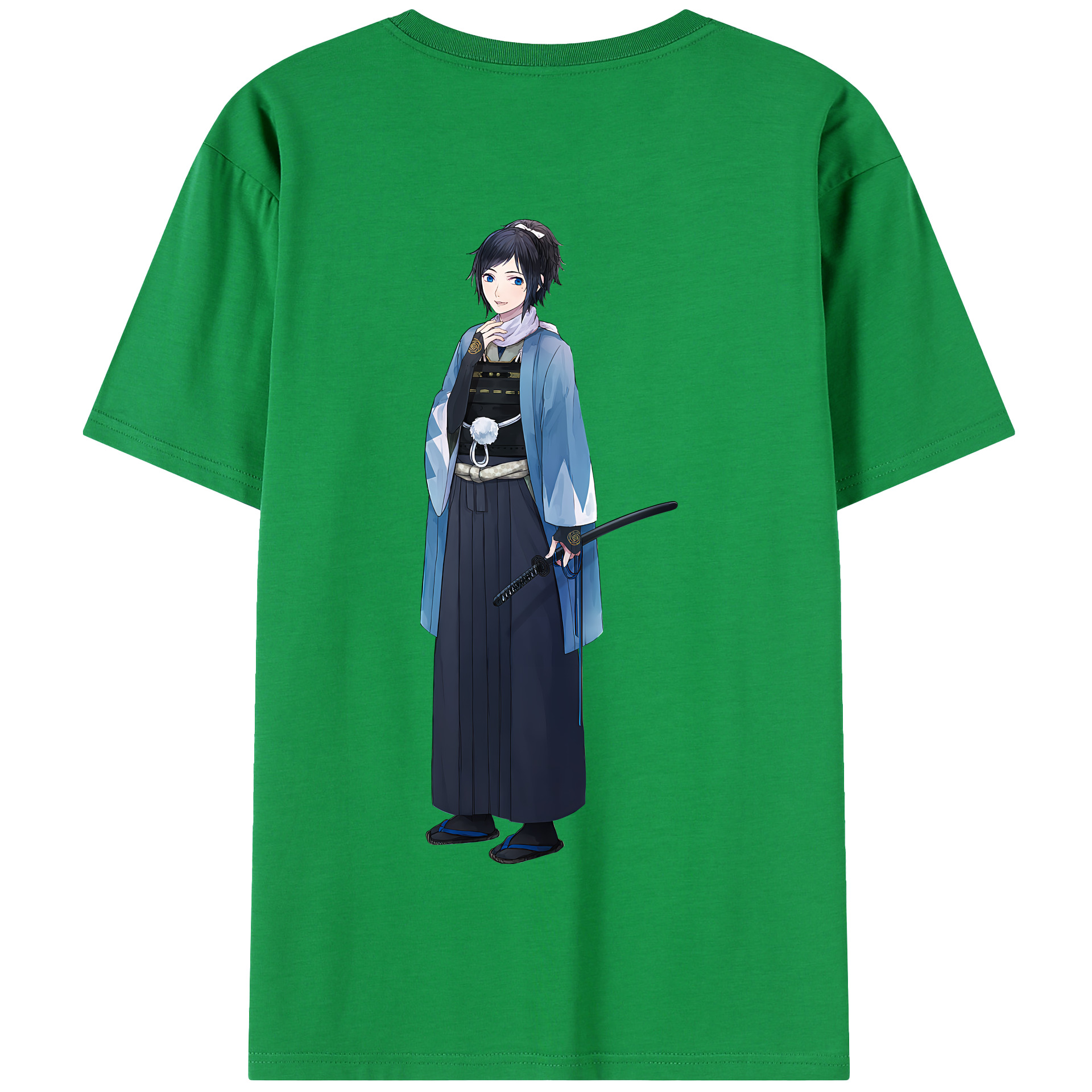（画像用） 刀剣乱舞 Touken Ranbu 綿100％半袖Tシャツ（背面プリント）