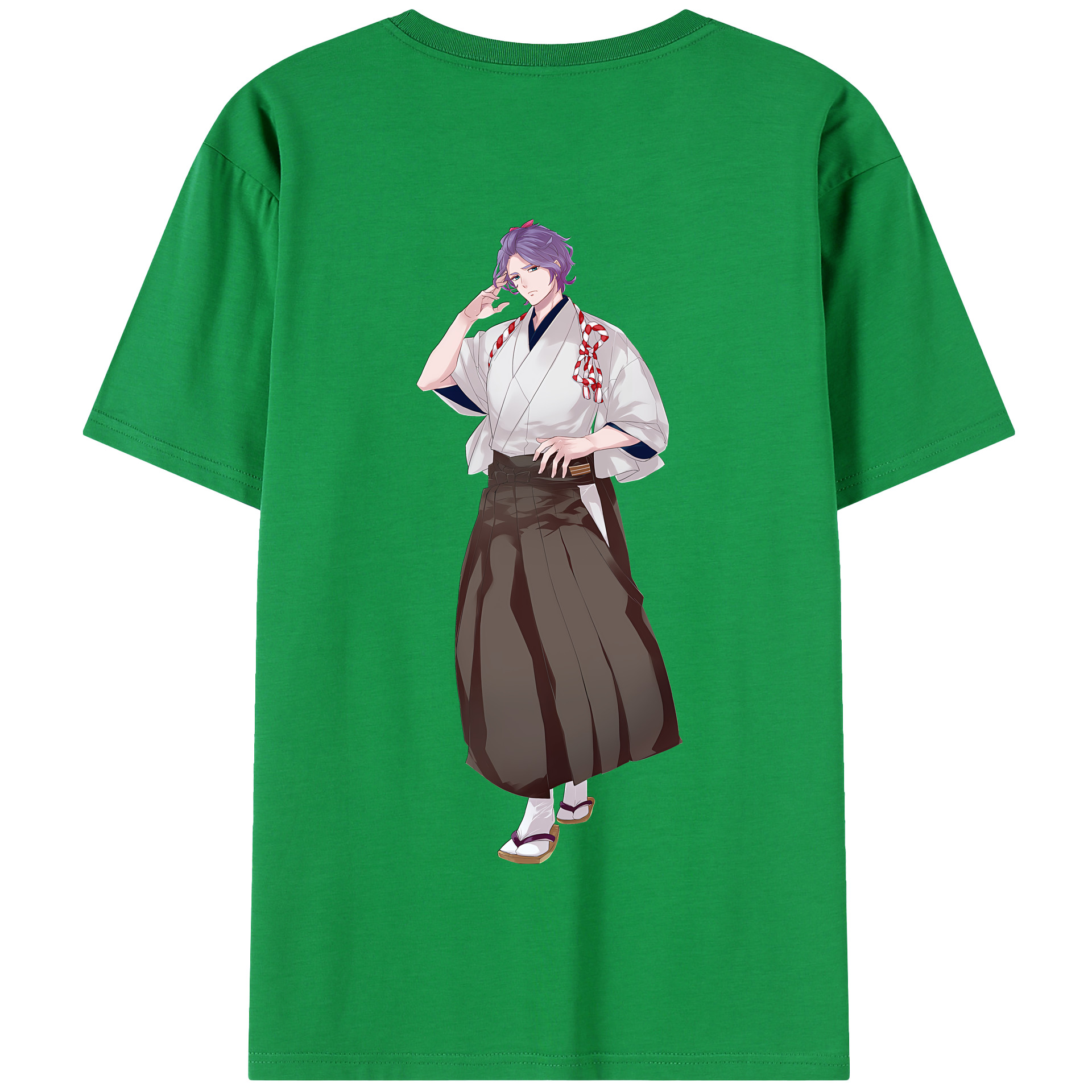（画像用） 刀剣乱舞 Touken Ranbu 綿100％半袖Tシャツ（背面プリント）