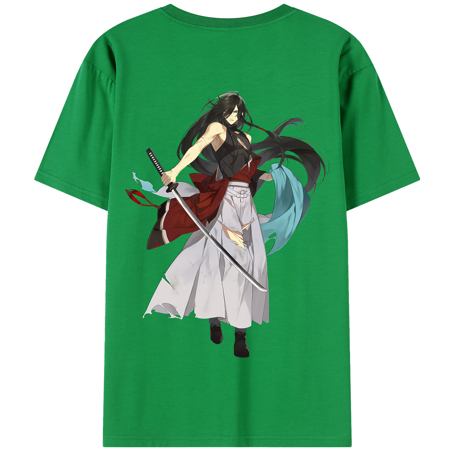 （画像用） 刀剣乱舞 Touken Ranbu 綿100％半袖Tシャツ（背面プリント）