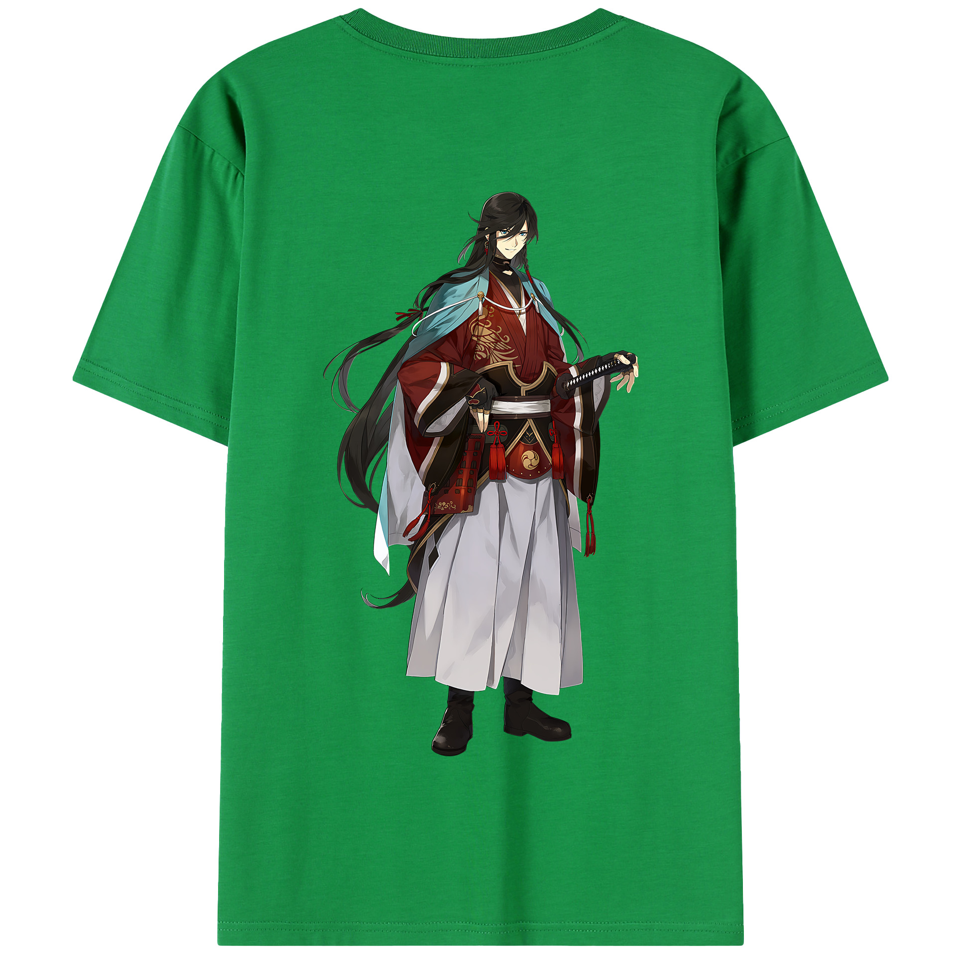 （画像用） 刀剣乱舞 Touken Ranbu 綿100％半袖Tシャツ（背面プリント）