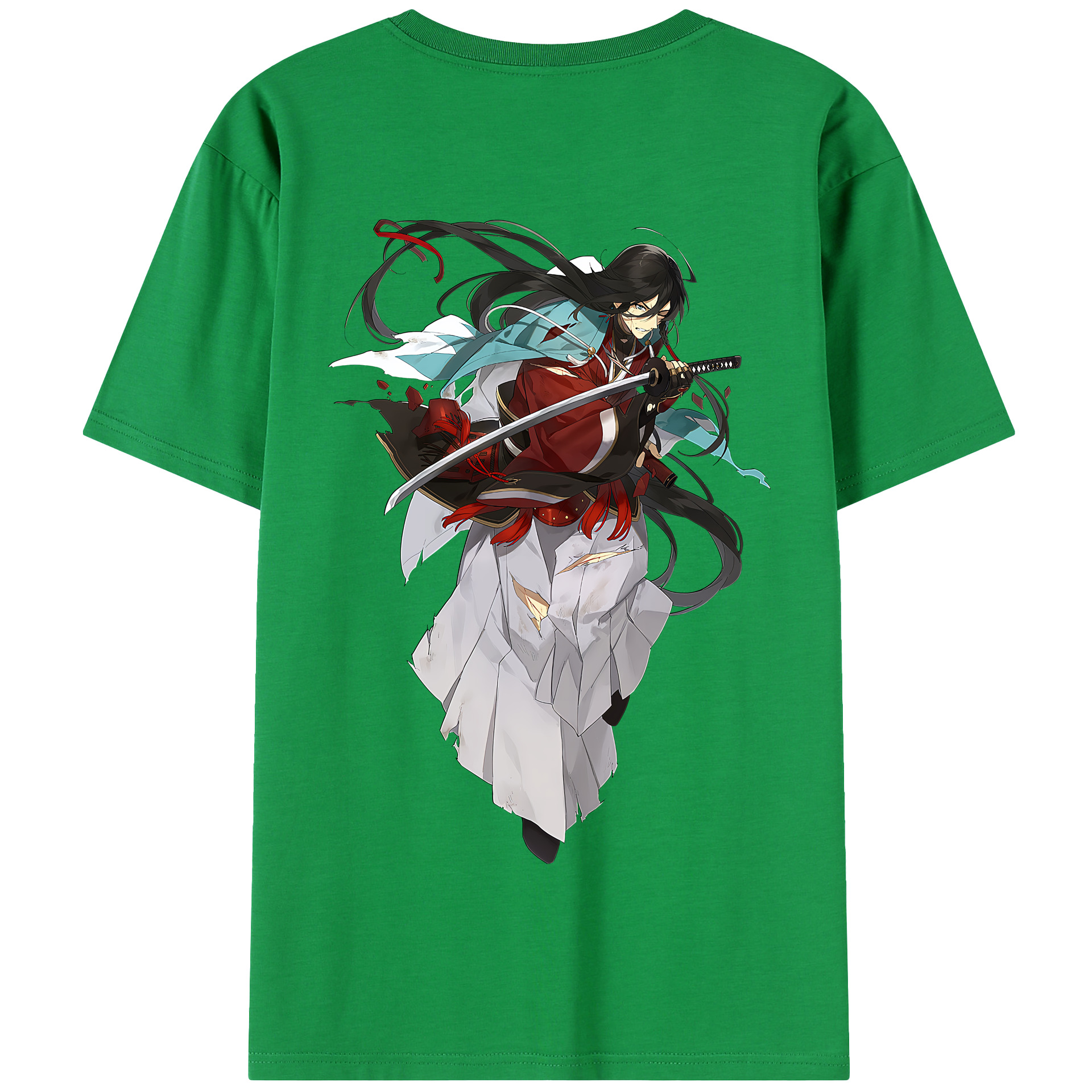 （画像用） 刀剣乱舞 Touken Ranbu 綿100％半袖Tシャツ（背面プリント）