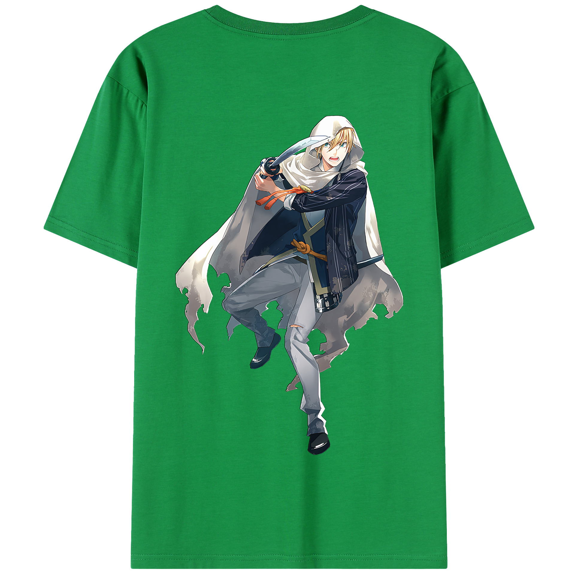 （画像用） 刀剣乱舞 Touken Ranbu 綿100％半袖Tシャツ（背面プリント）