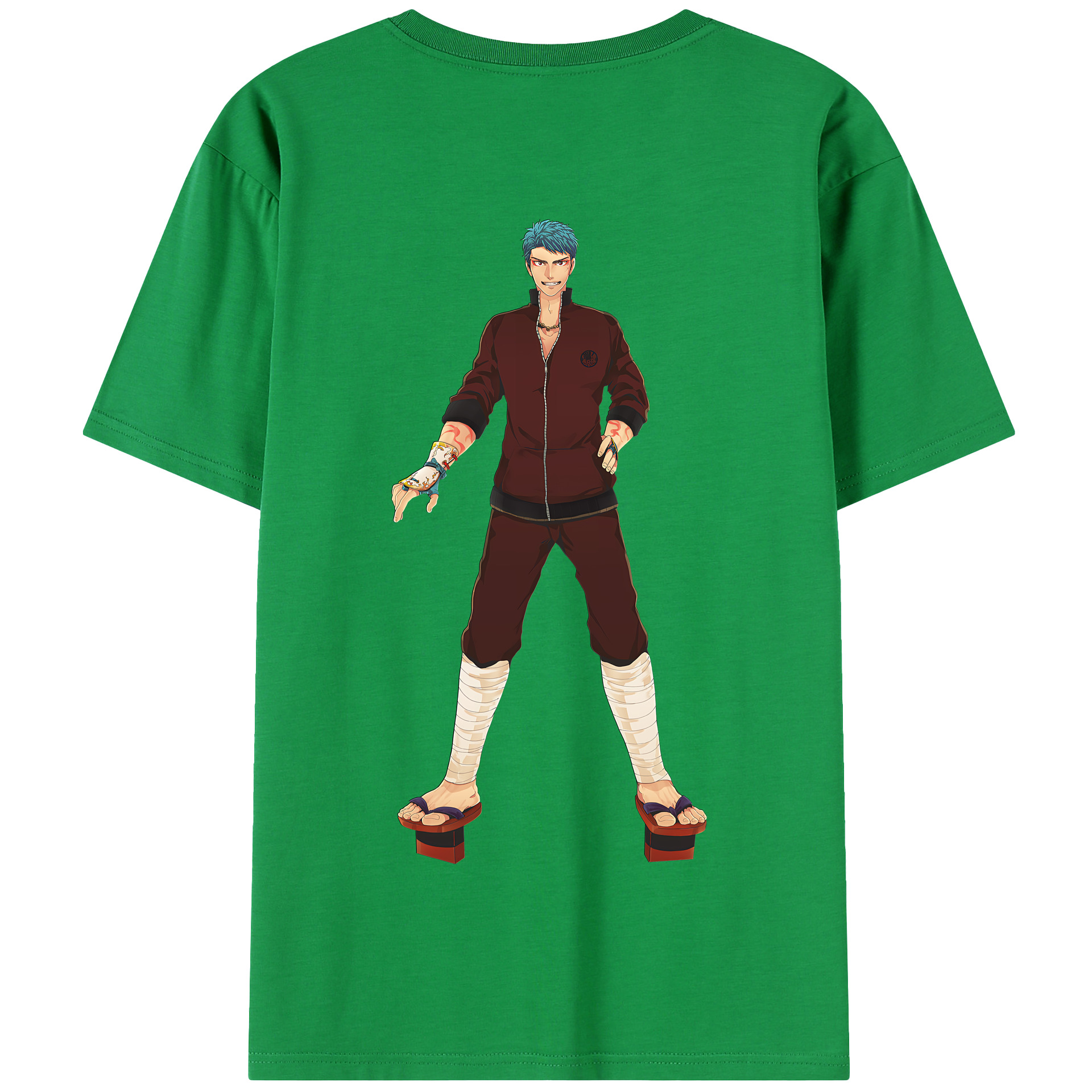 （画像用） 刀剣乱舞 Touken Ranbu 綿100％半袖Tシャツ（背面プリント）