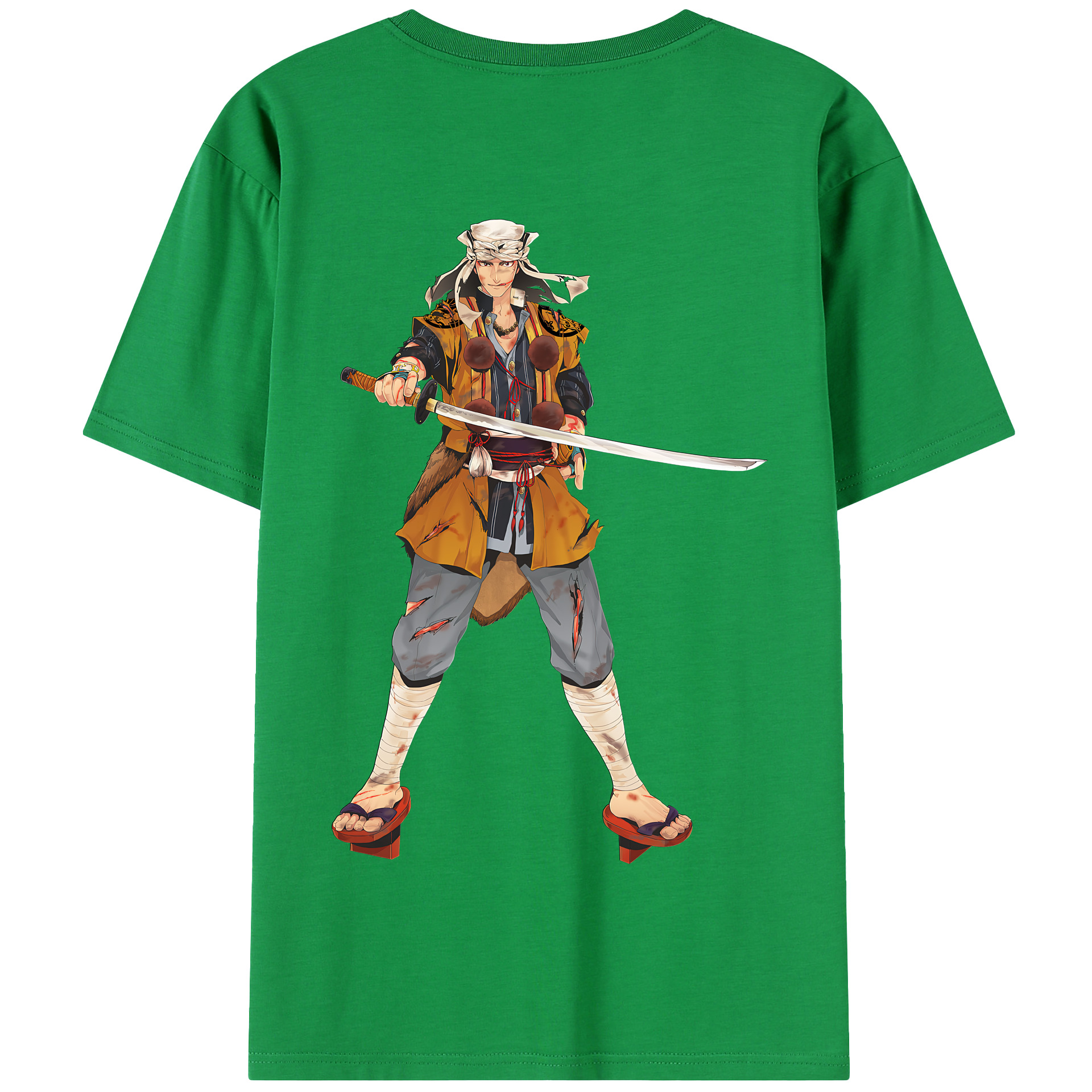 （画像用） 刀剣乱舞 Touken Ranbu 綿100％半袖Tシャツ（背面プリント）