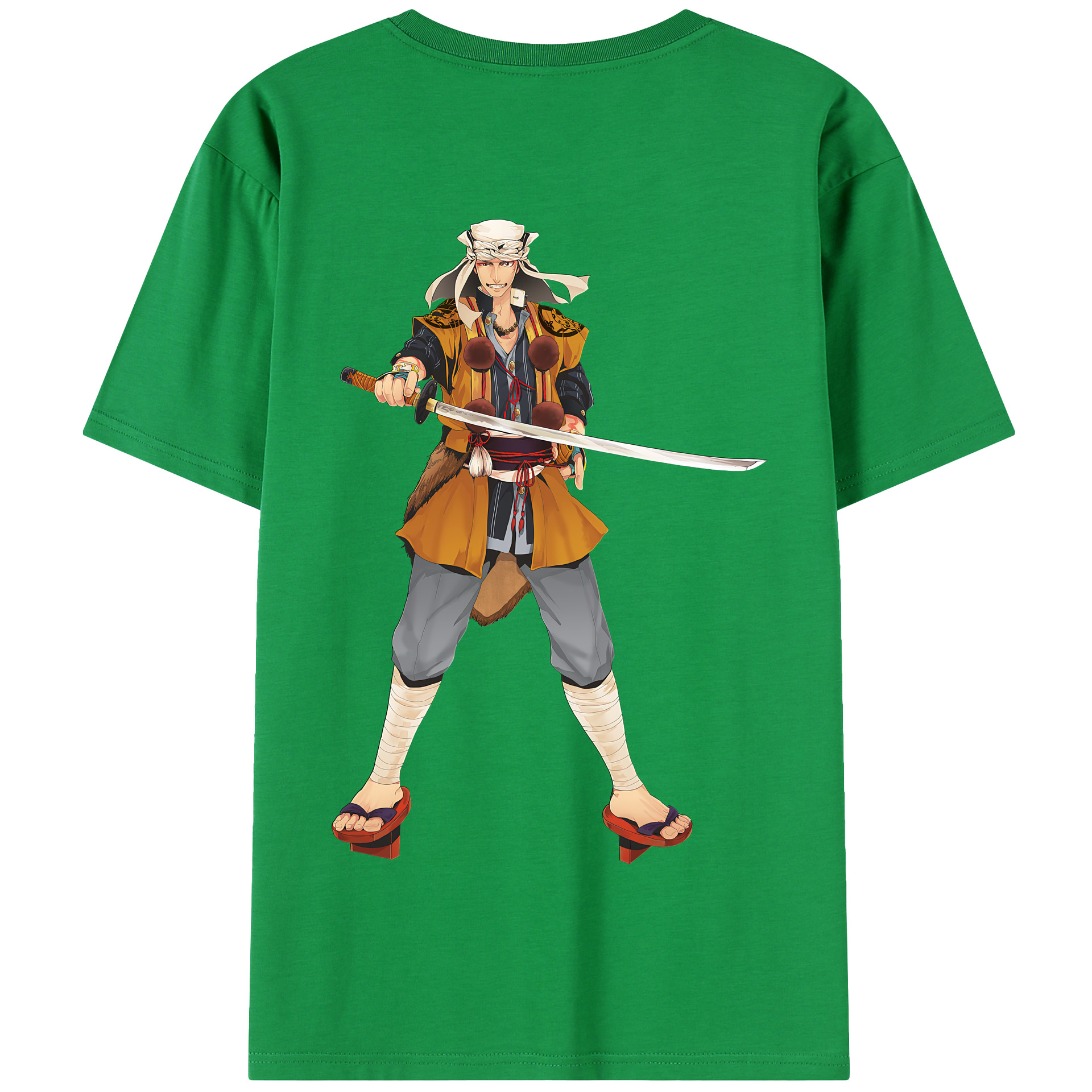 （画像用） 刀剣乱舞 Touken Ranbu 綿100％半袖Tシャツ（背面プリント）