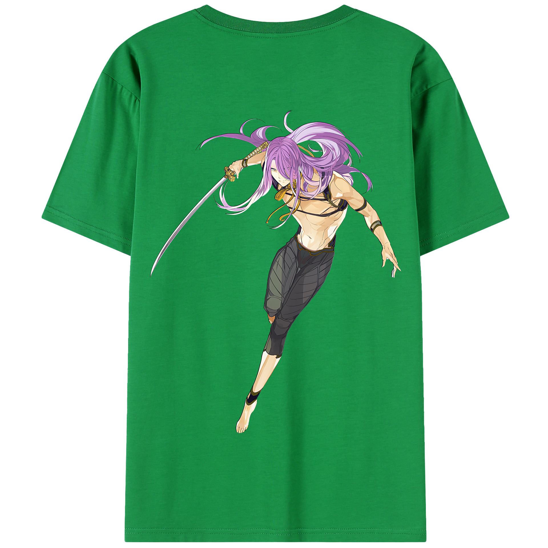（画像用） 刀剣乱舞 Touken Ranbu 綿100％半袖Tシャツ（背面プリント）
