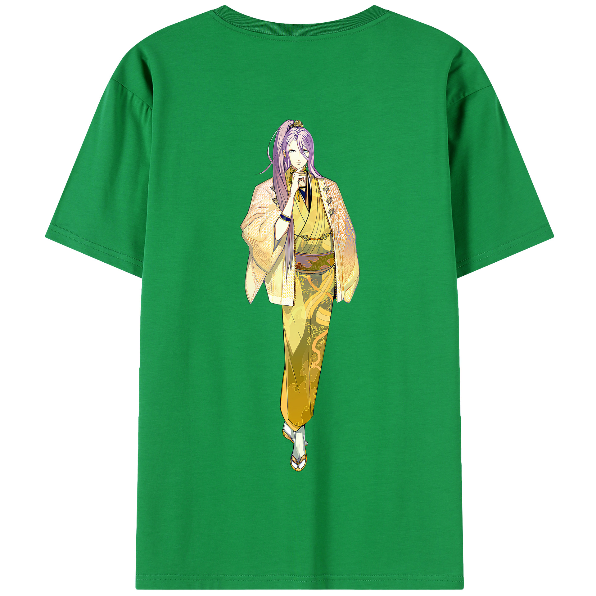（画像用） 刀剣乱舞 Touken Ranbu 綿100％半袖Tシャツ（背面プリント）