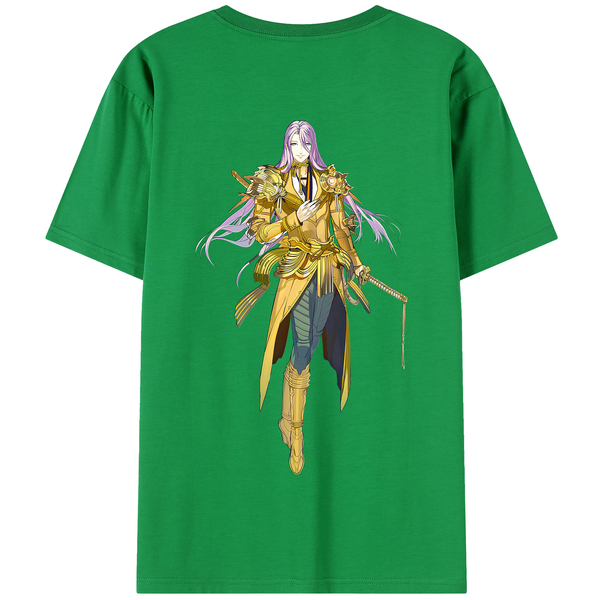 （画像用） 刀剣乱舞 Touken Ranbu 綿100％半袖Tシャツ（背面プリント）