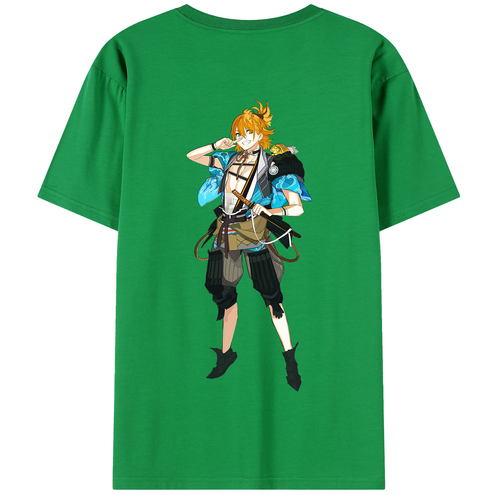 （画像用） 刀剣乱舞 Touken Ranbu 綿100％半袖Tシャツ（背面プリント）