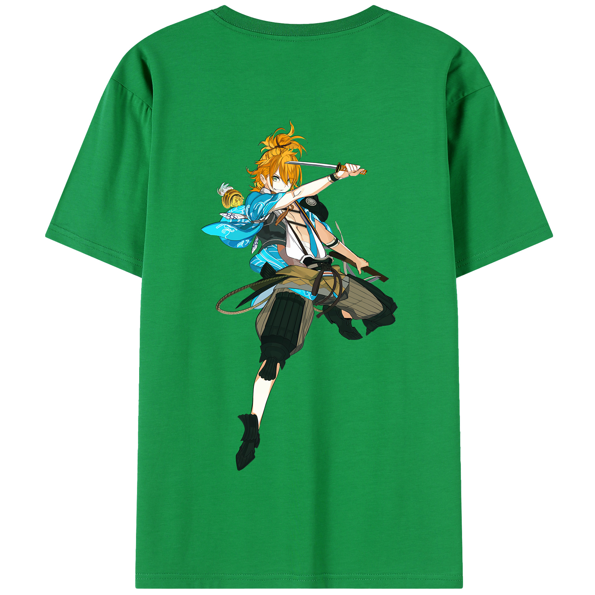 （画像用） 刀剣乱舞 Touken Ranbu 綿100％半袖Tシャツ（背面プリント）