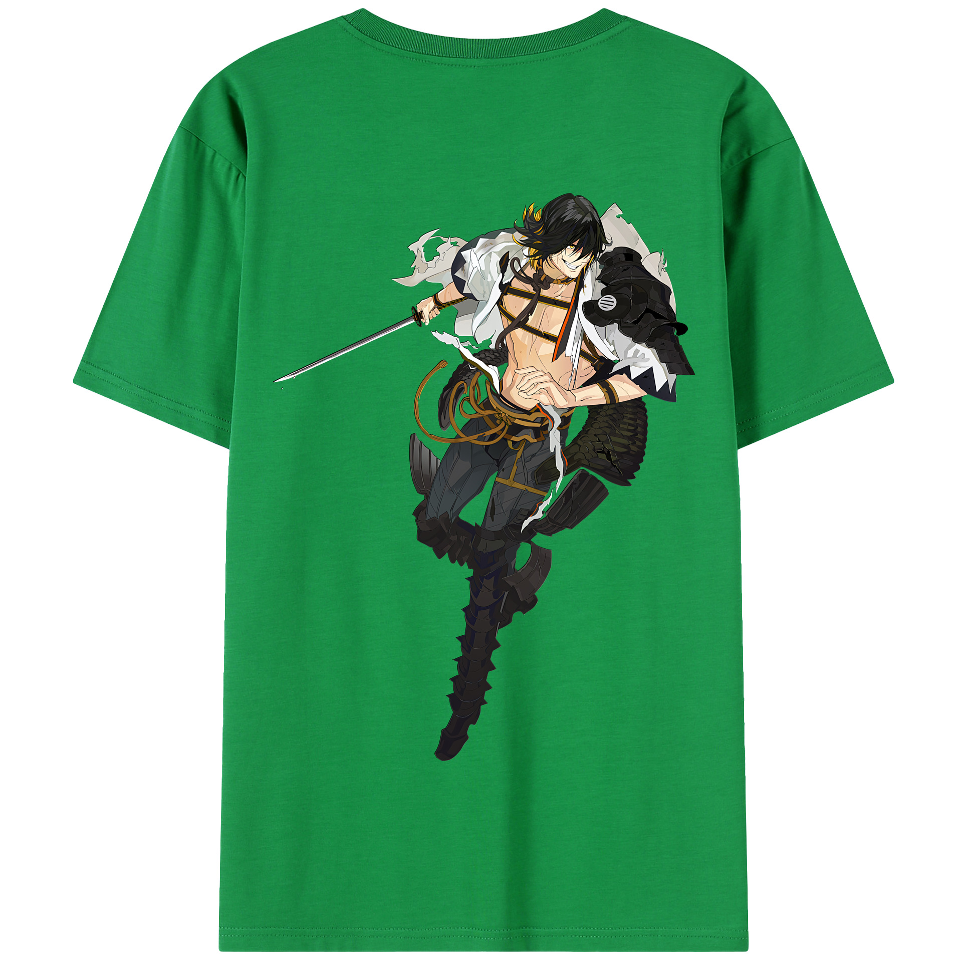 （画像用） 刀剣乱舞 Touken Ranbu 綿100％半袖Tシャツ（背面プリント）