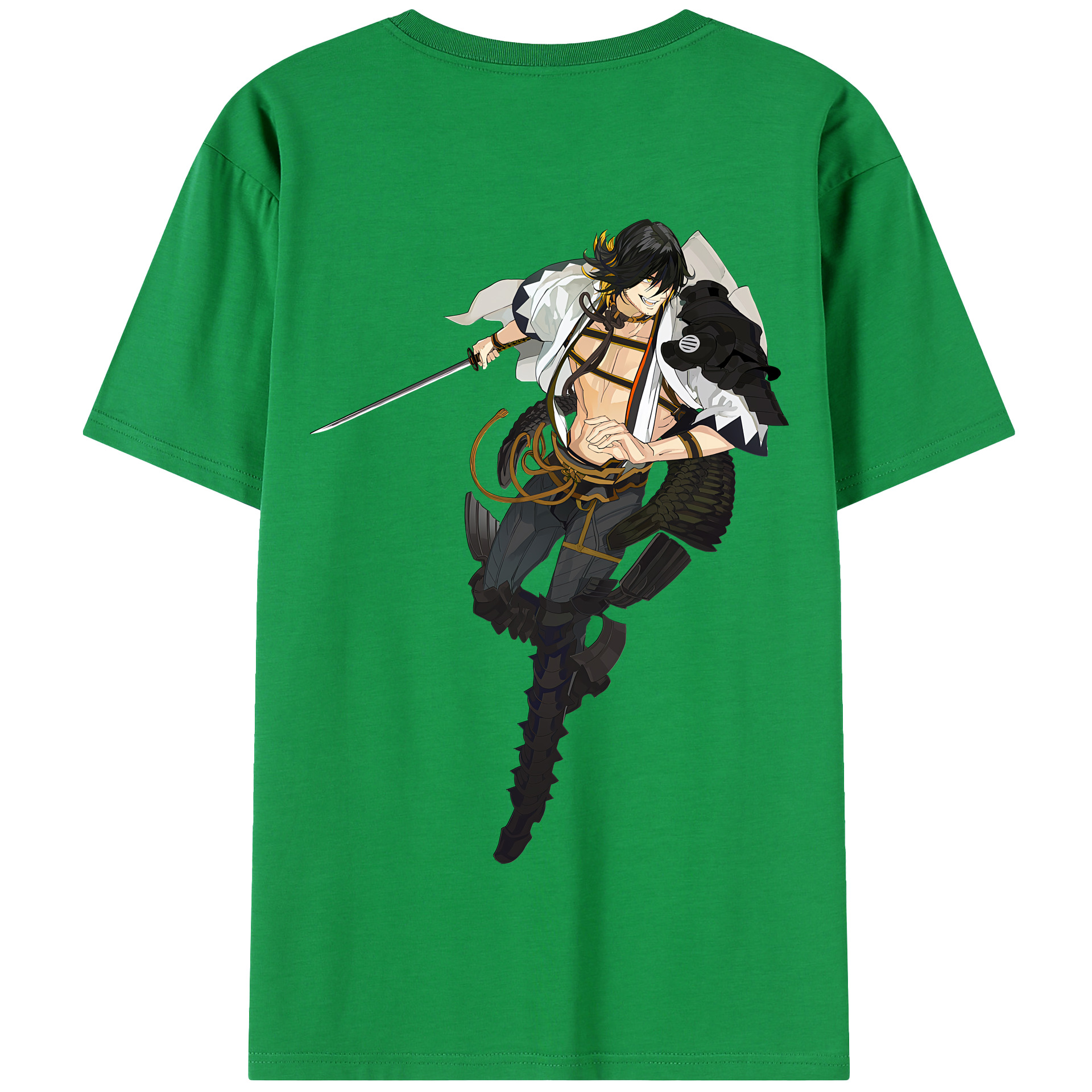（画像用） 刀剣乱舞 Touken Ranbu 綿100％半袖Tシャツ（背面プリント）
