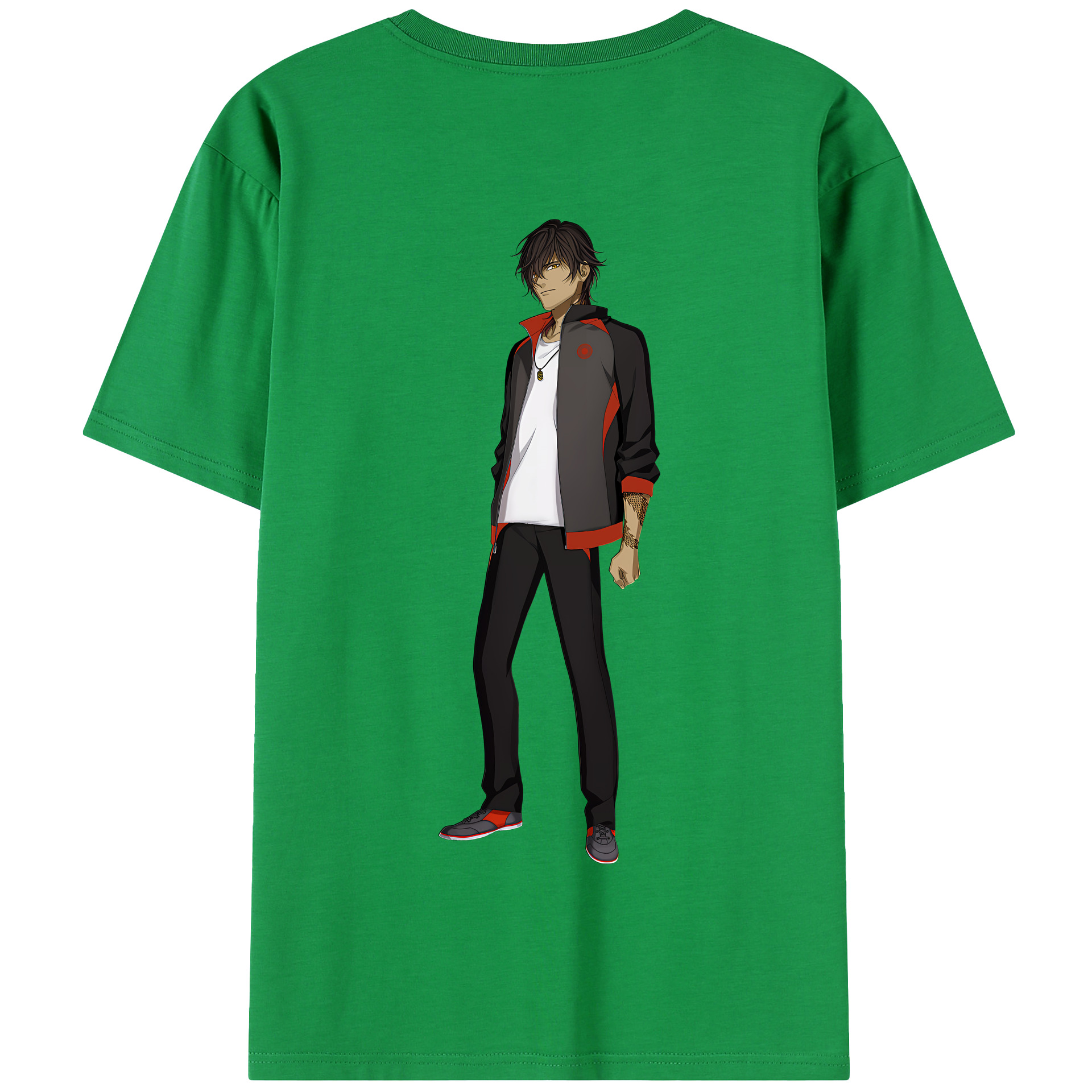 （画像用） 刀剣乱舞 Touken Ranbu 綿100％半袖Tシャツ（背面プリント）