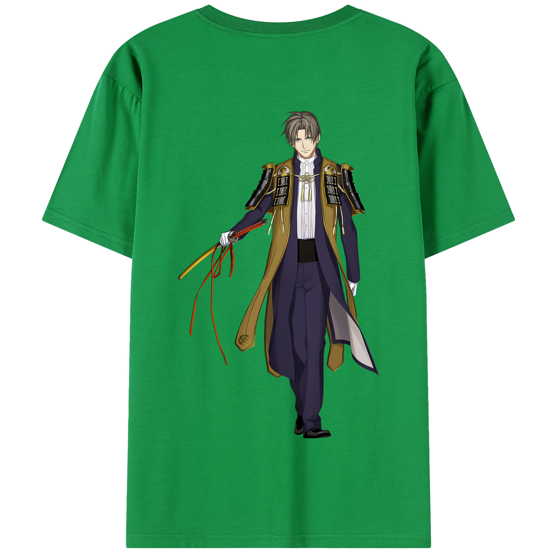 （画像用） 刀剣乱舞 Touken Ranbu 綿100％半袖Tシャツ（背面プリント）