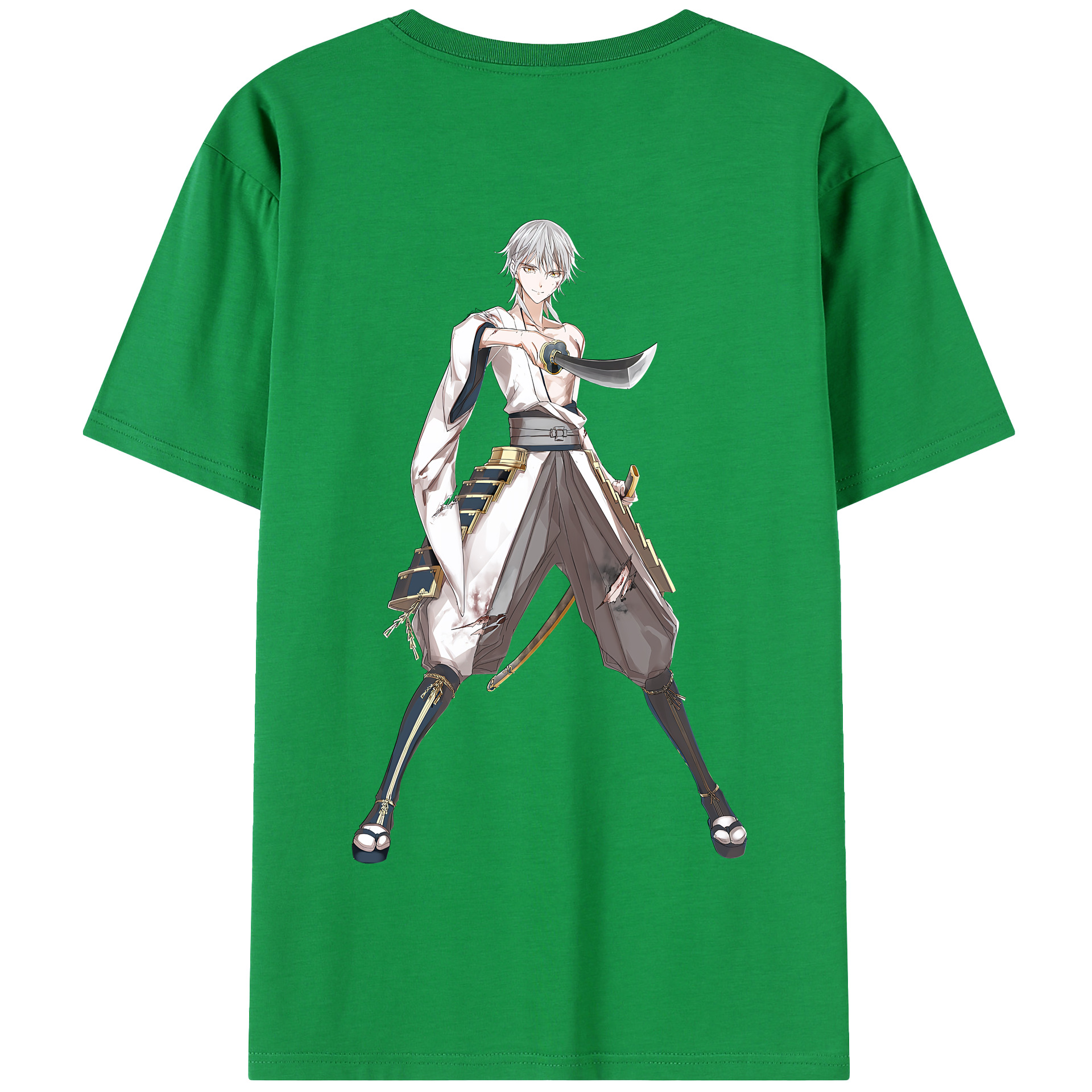 （画像用） 刀剣乱舞 Touken Ranbu 綿100％半袖Tシャツ（背面プリント）