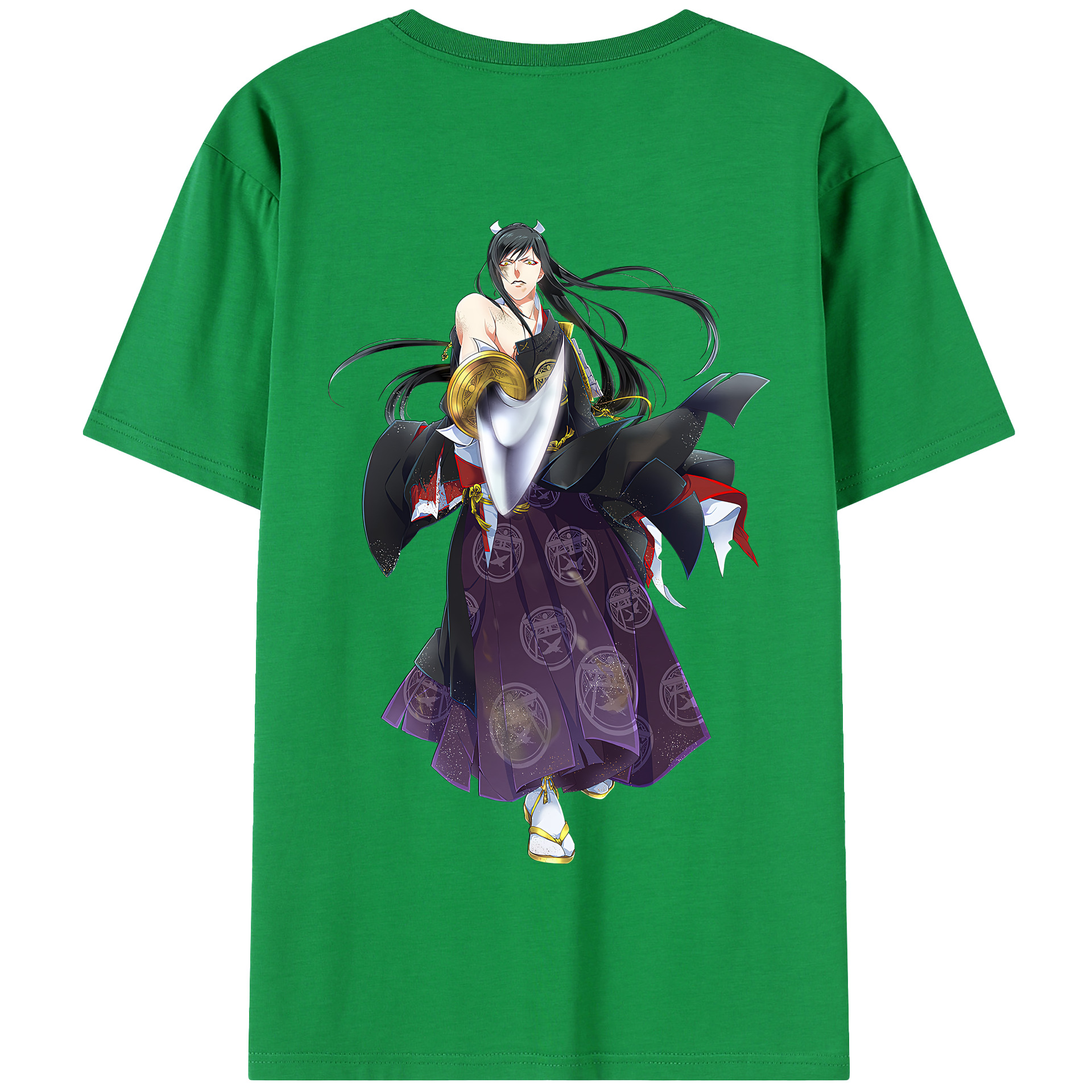 （画像用） 刀剣乱舞 Touken Ranbu 綿100％半袖Tシャツ（背面プリント）