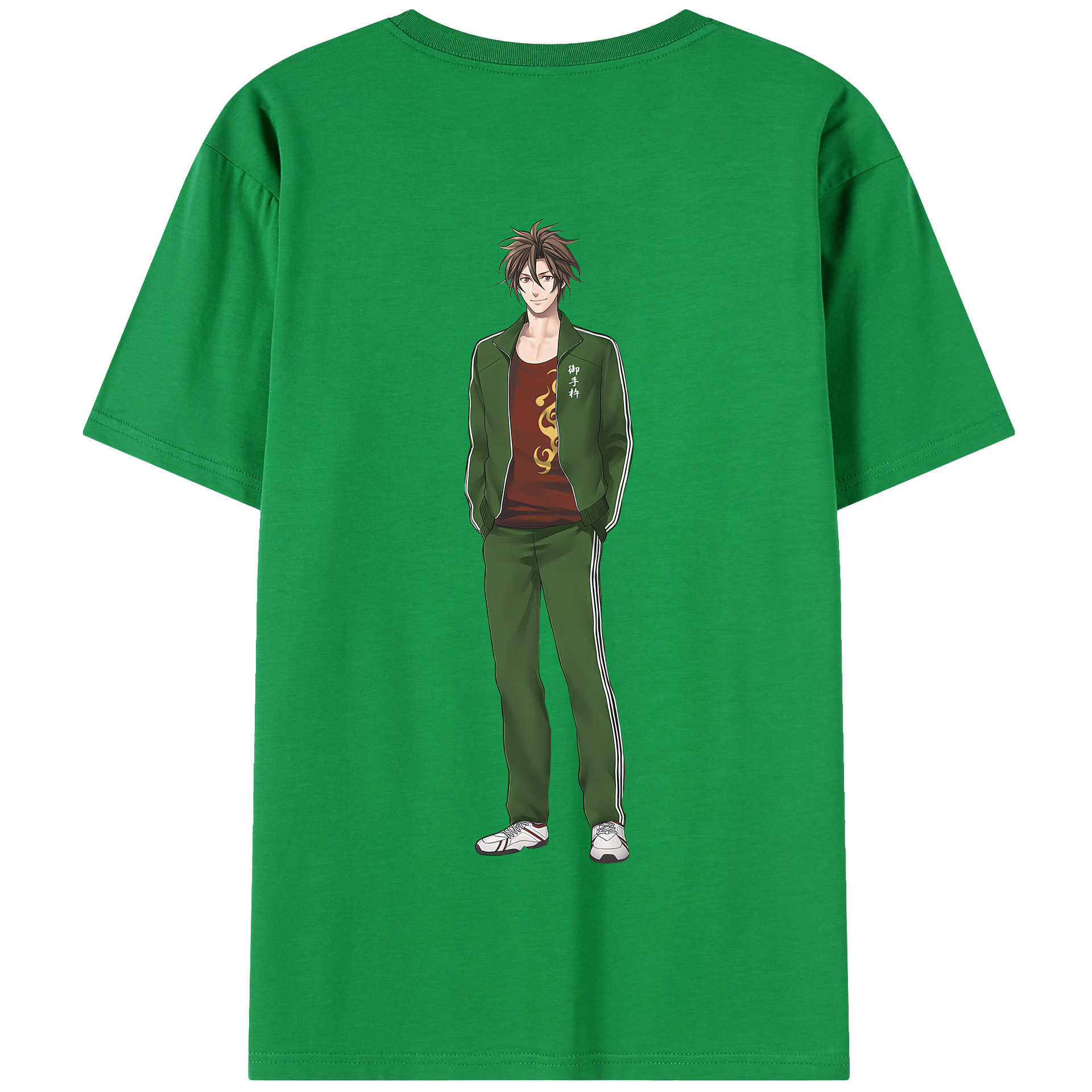 （画像用） 刀剣乱舞 Touken Ranbu 綿100％半袖Tシャツ（背面プリント）
