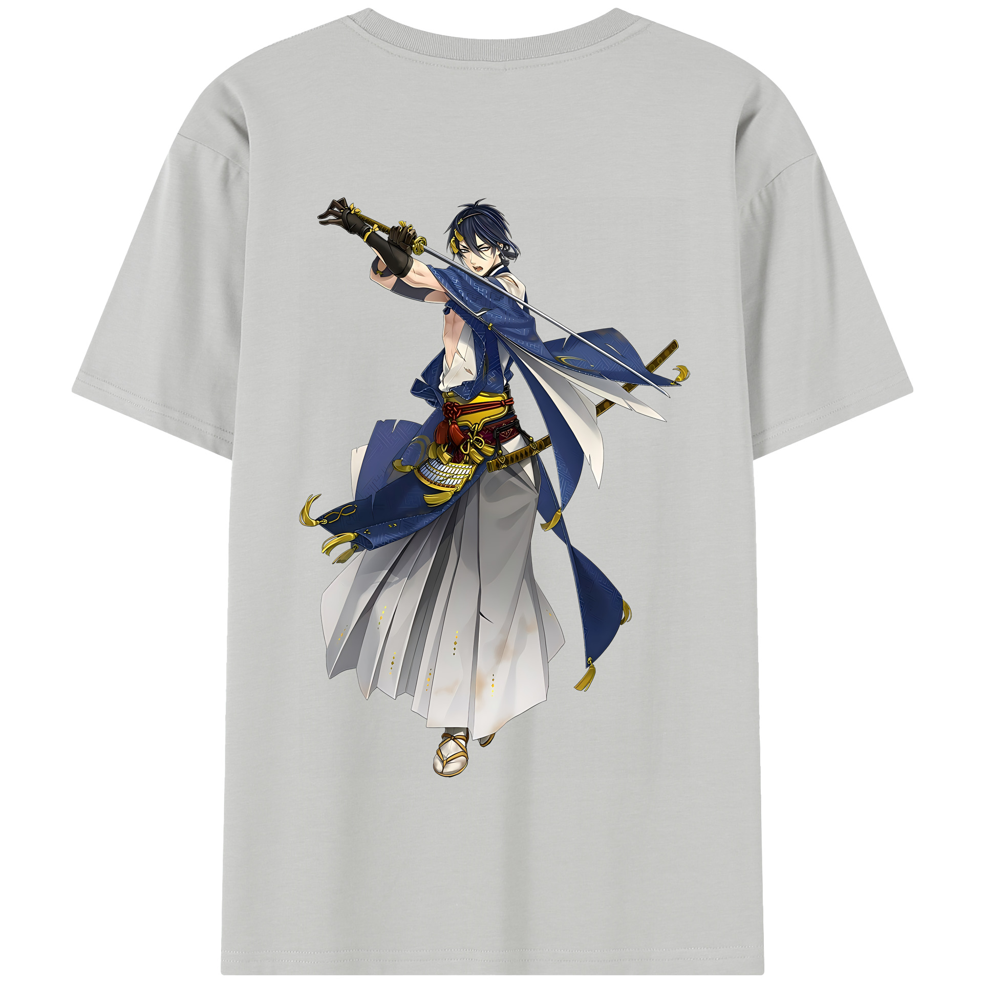 （画像用） 刀剣乱舞 Touken Ranbu 綿100％半袖Tシャツ（背面プリント）