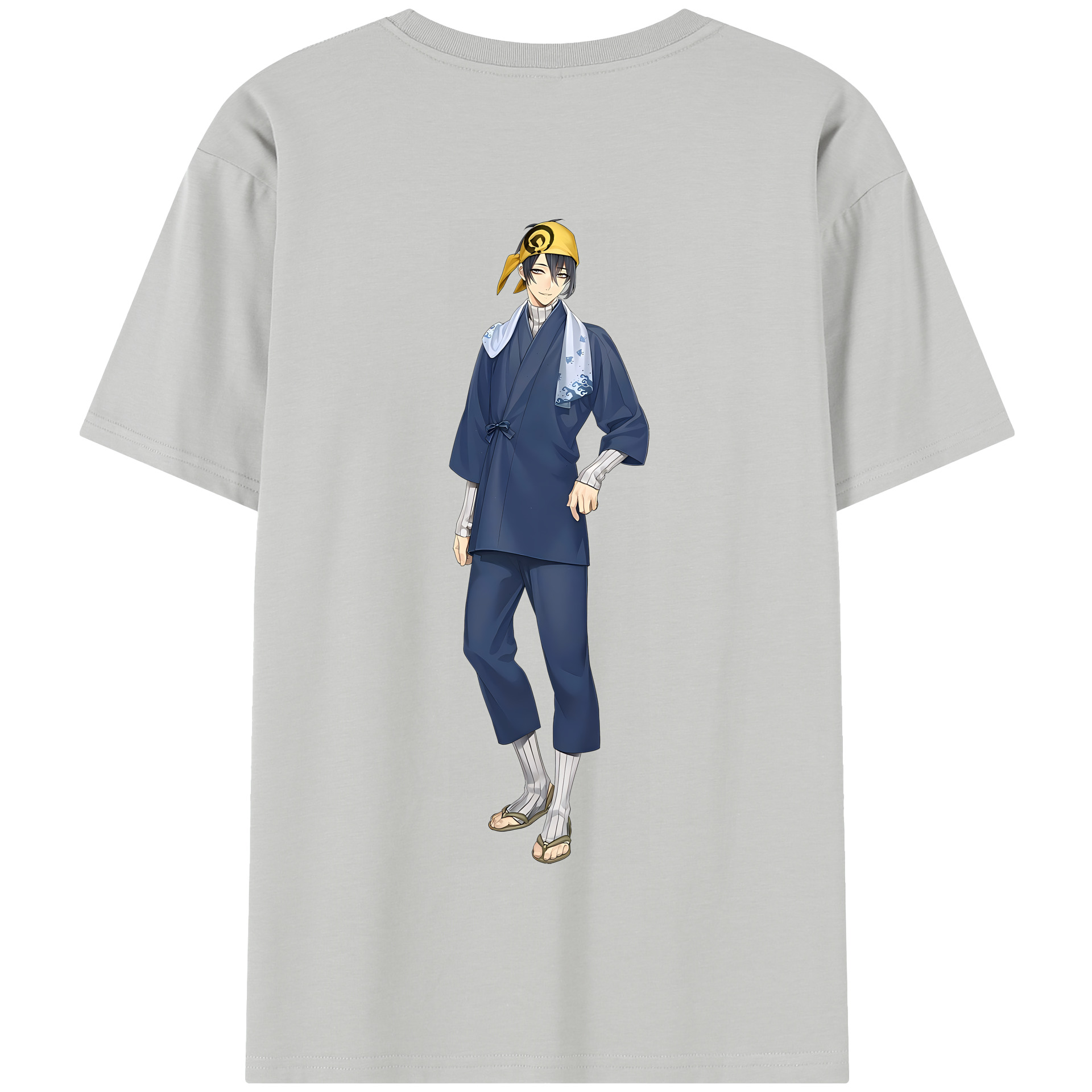 （画像用） 刀剣乱舞 Touken Ranbu 綿100％半袖Tシャツ（背面プリント）