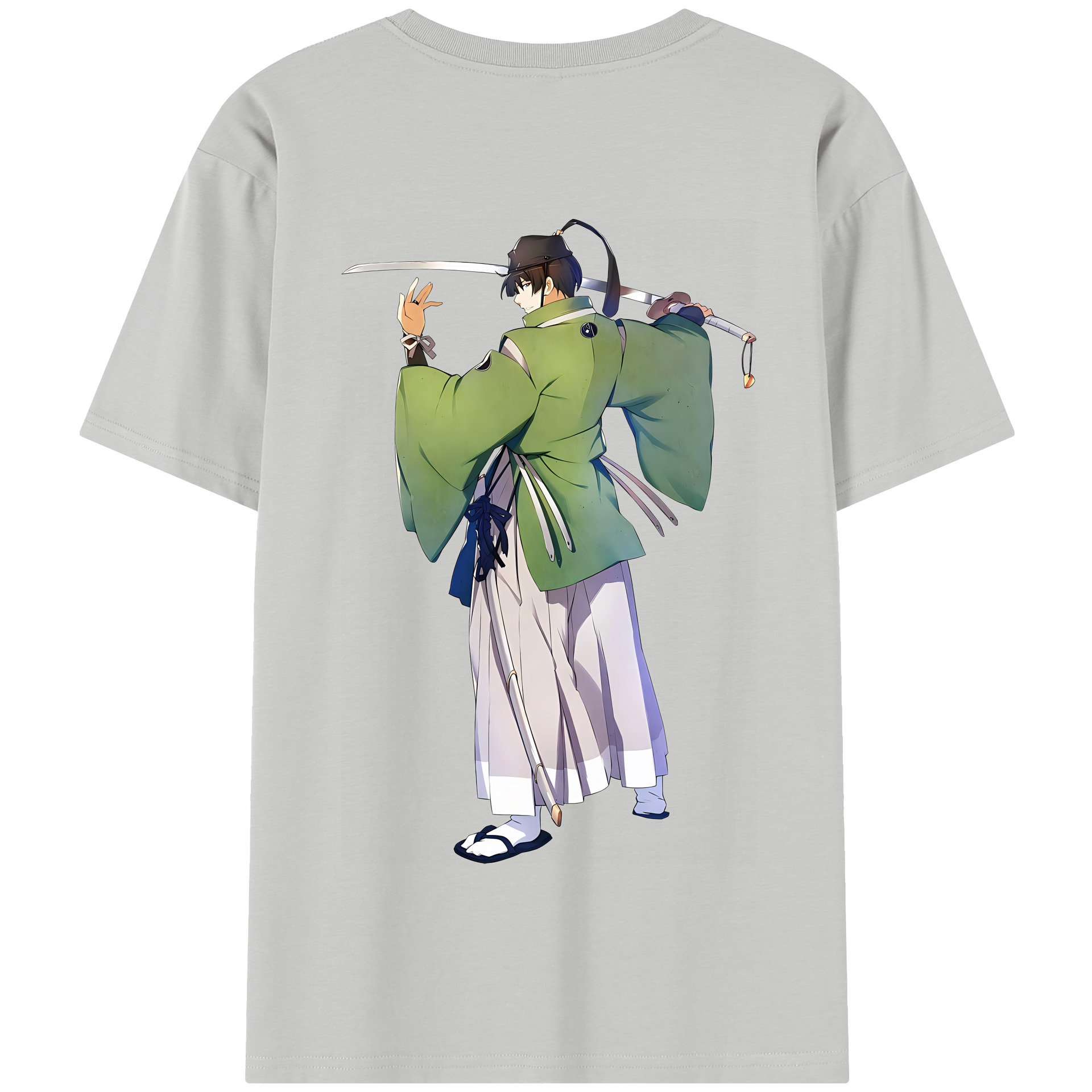 （画像用） 刀剣乱舞 Touken Ranbu 綿100％半袖Tシャツ（背面プリント）