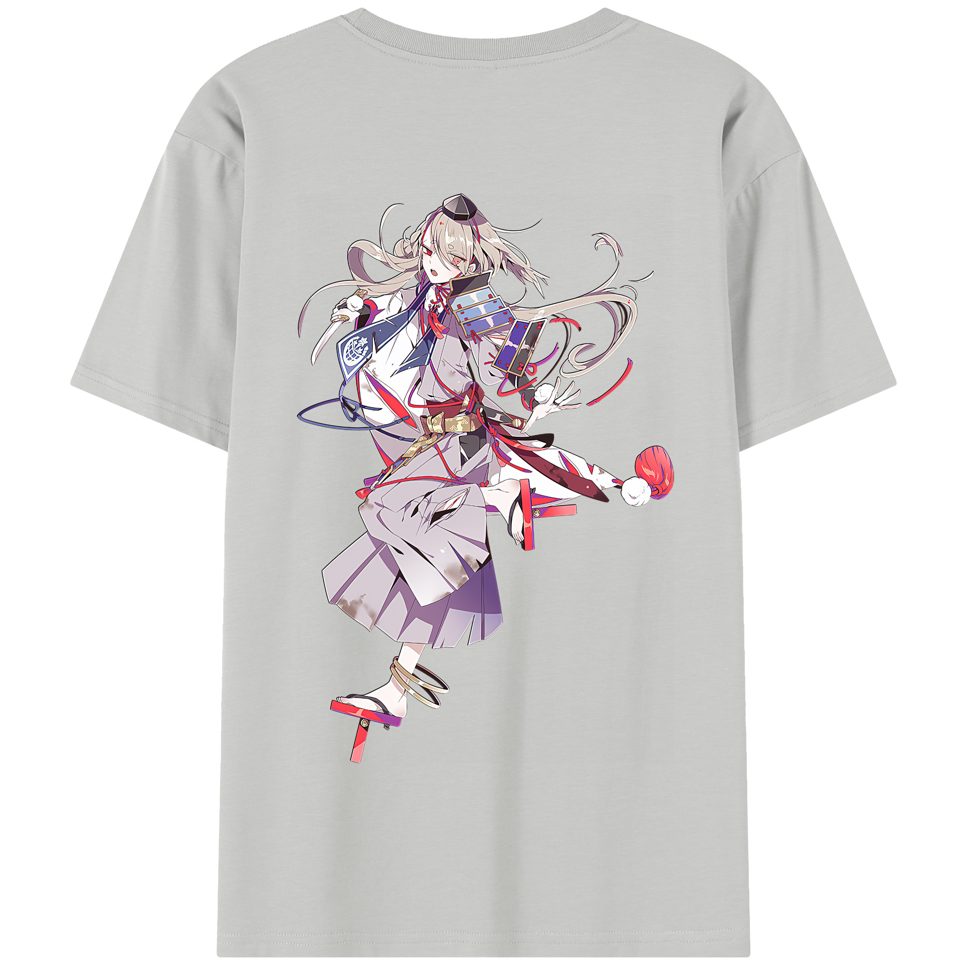 （画像用） 刀剣乱舞 Touken Ranbu 綿100％半袖Tシャツ（背面プリント）