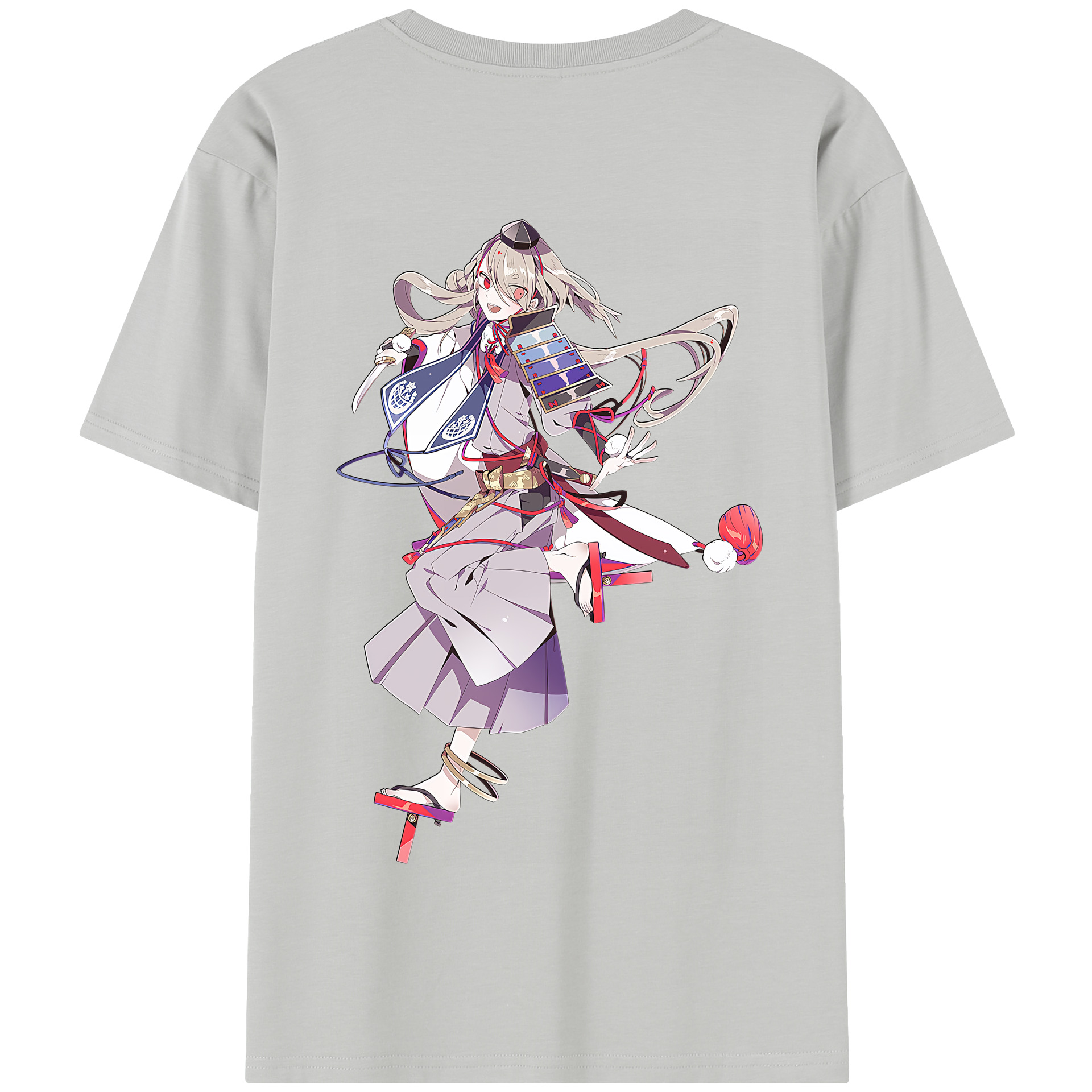 （画像用） 刀剣乱舞 Touken Ranbu 綿100％半袖Tシャツ（背面プリント）