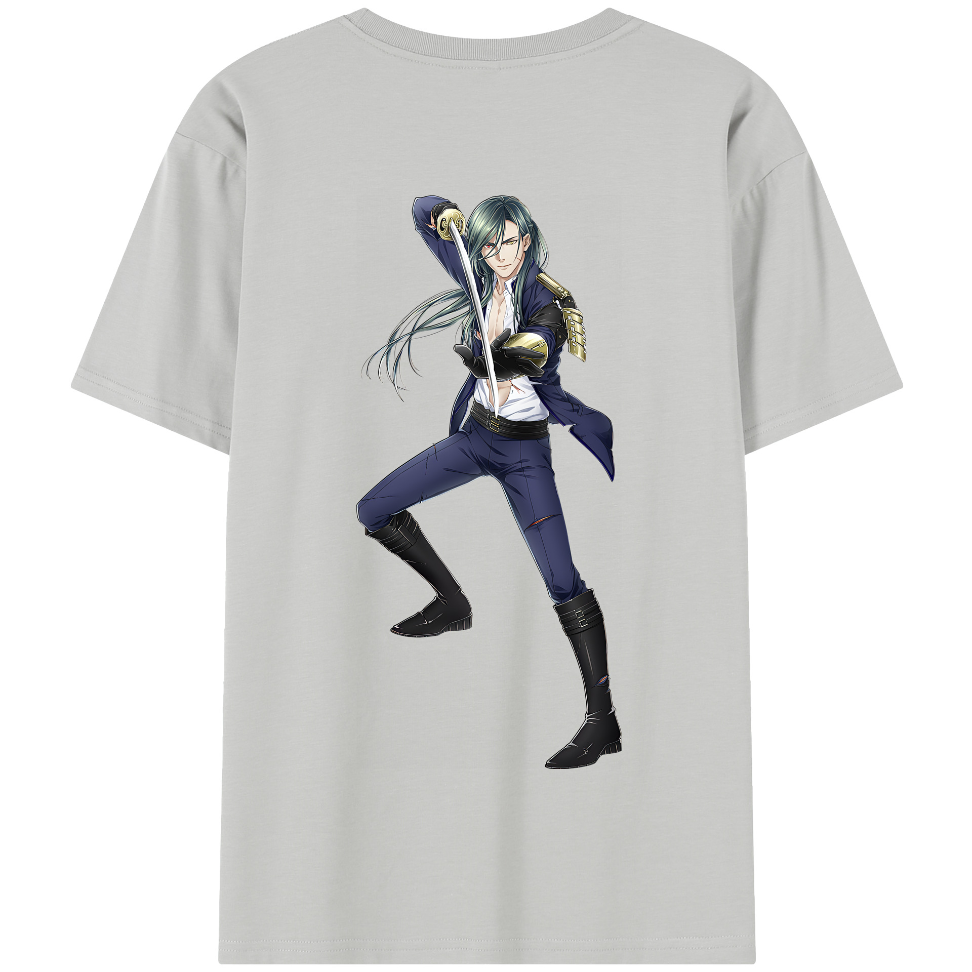 （画像用） 刀剣乱舞 Touken Ranbu 綿100％半袖Tシャツ（背面プリント）