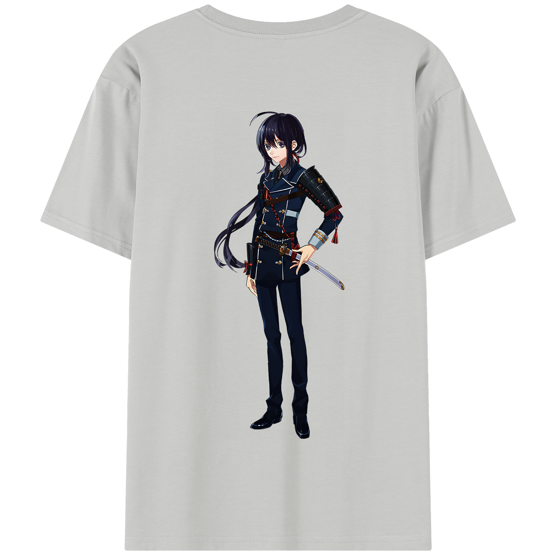 （画像用） 刀剣乱舞 Touken Ranbu 綿100％半袖Tシャツ（背面プリント）