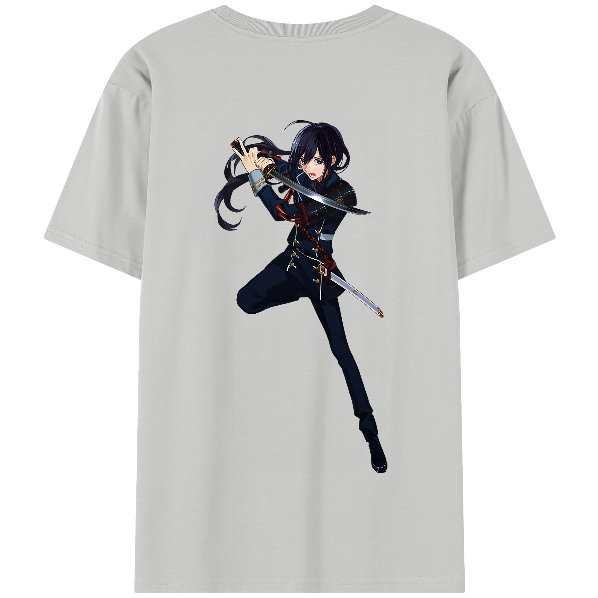 （画像用） 刀剣乱舞 Touken Ranbu 綿100％半袖Tシャツ（背面プリント）
