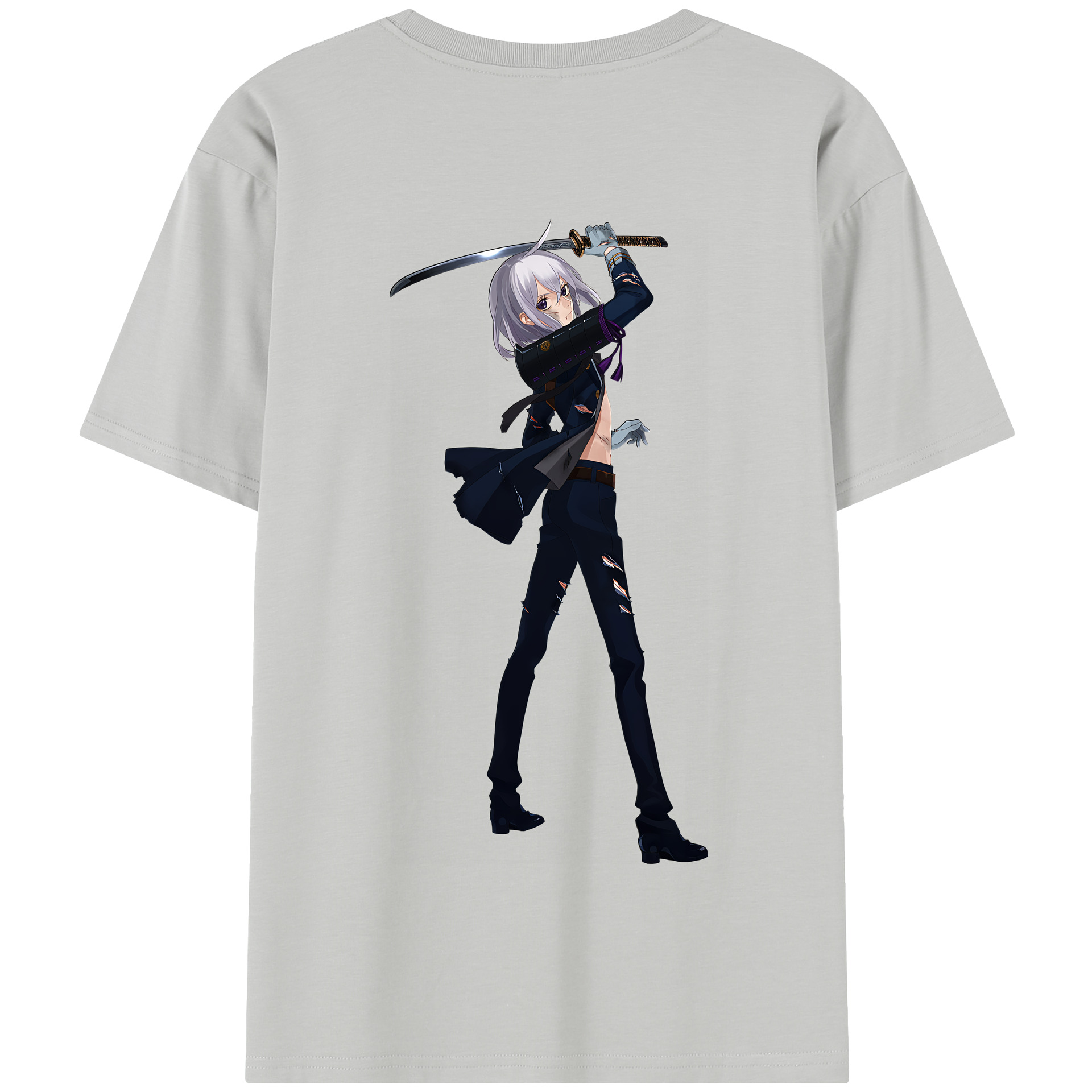 （画像用） 刀剣乱舞 Touken Ranbu 綿100％半袖Tシャツ（背面プリント）