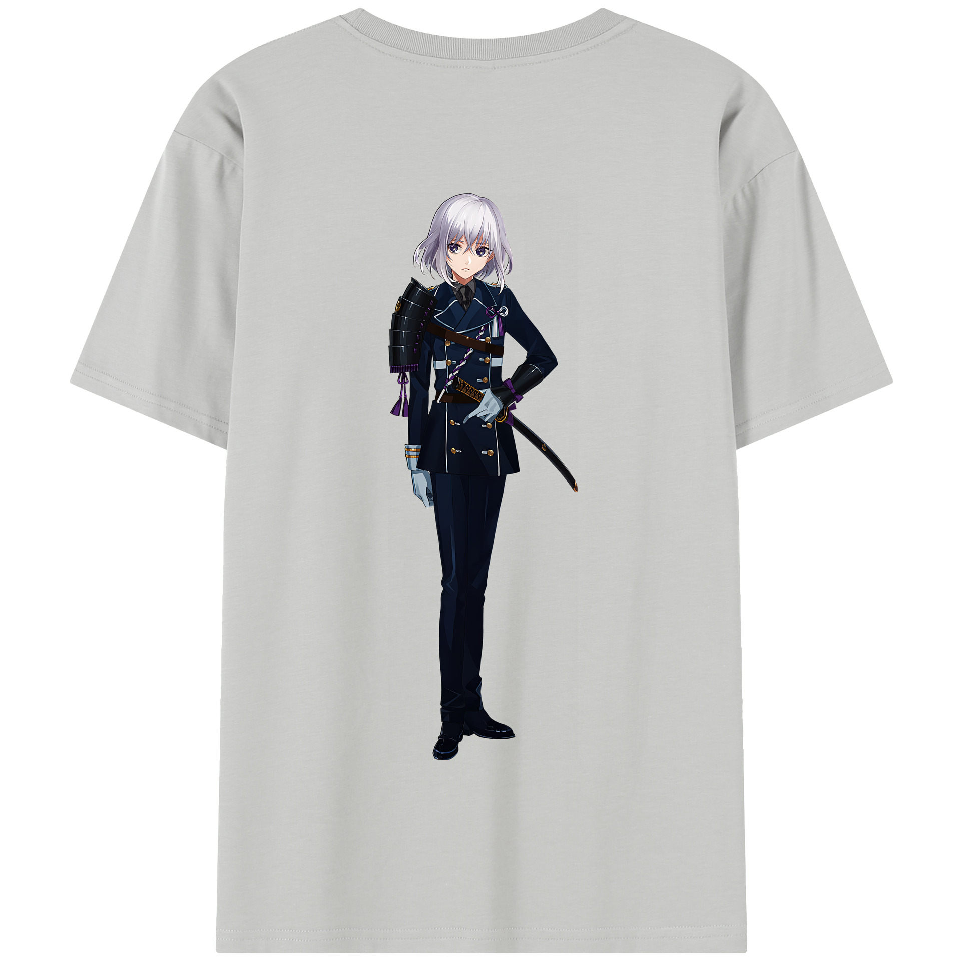 （画像用） 刀剣乱舞 Touken Ranbu 綿100％半袖Tシャツ（背面プリント）