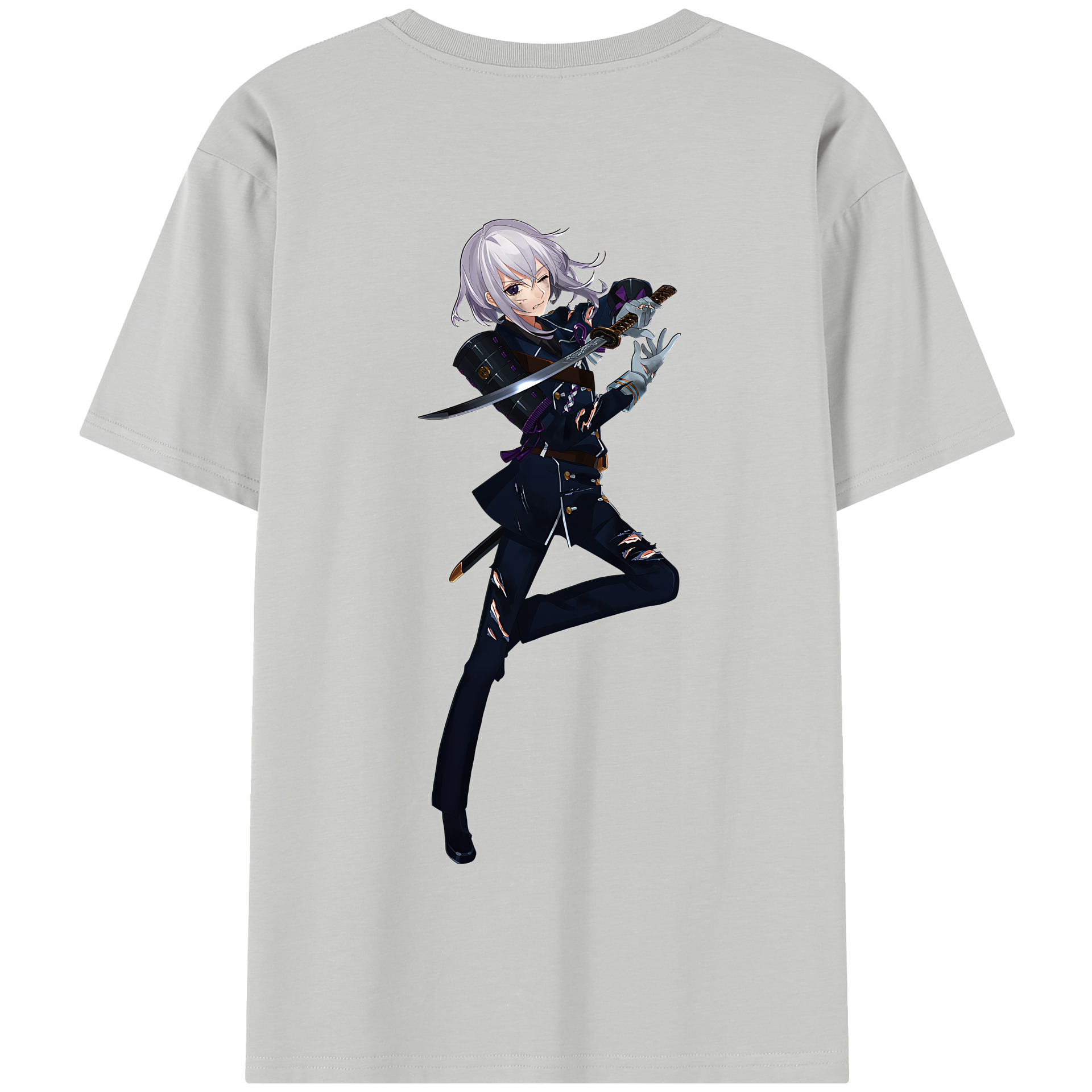 （画像用） 刀剣乱舞 Touken Ranbu 綿100％半袖Tシャツ（背面プリント）