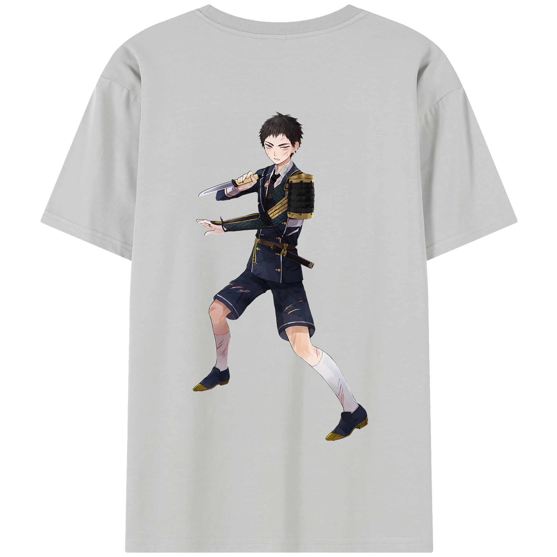 （画像用） 刀剣乱舞 Touken Ranbu 綿100％半袖Tシャツ（背面プリント）