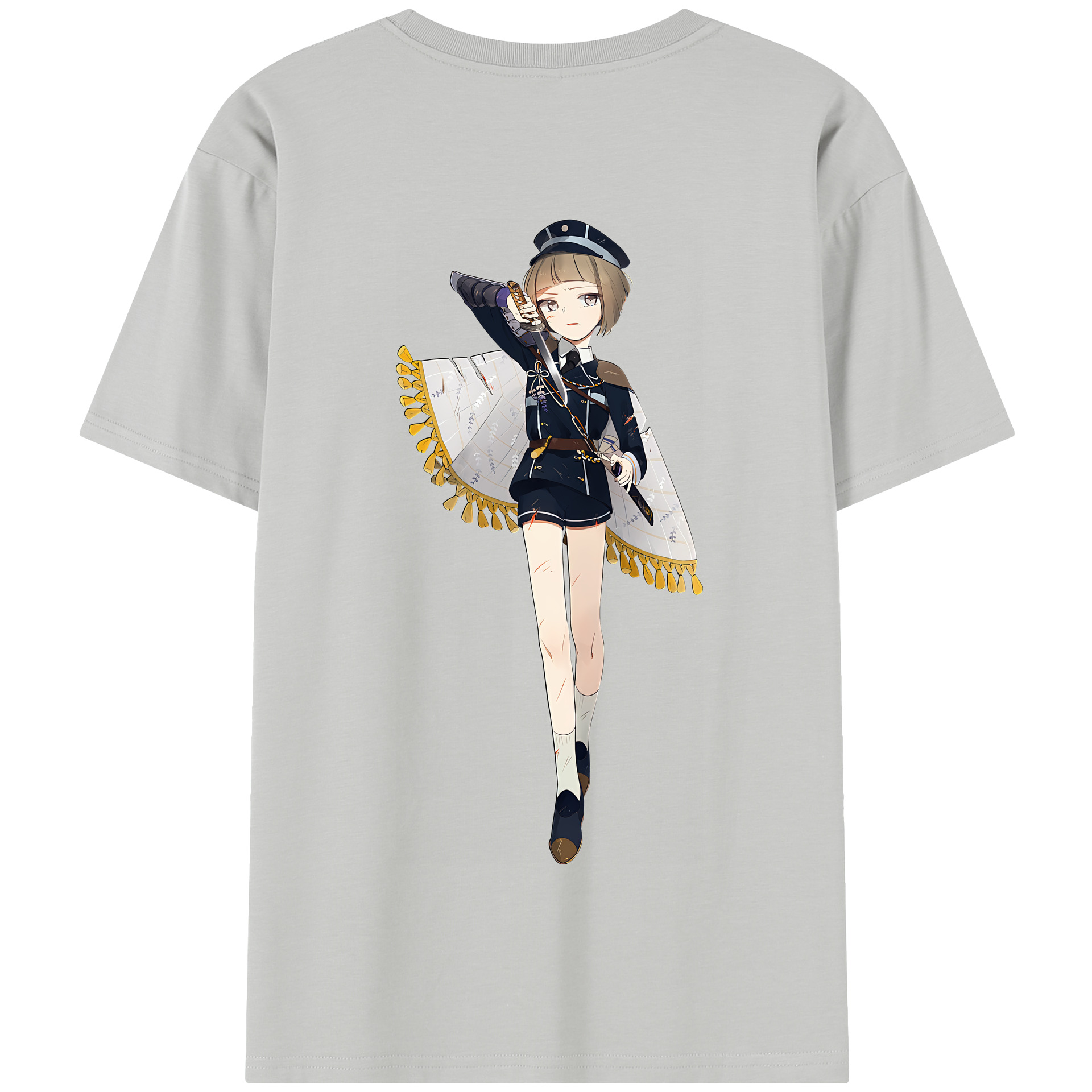 （画像用） 刀剣乱舞 Touken Ranbu 綿100％半袖Tシャツ（背面プリント）