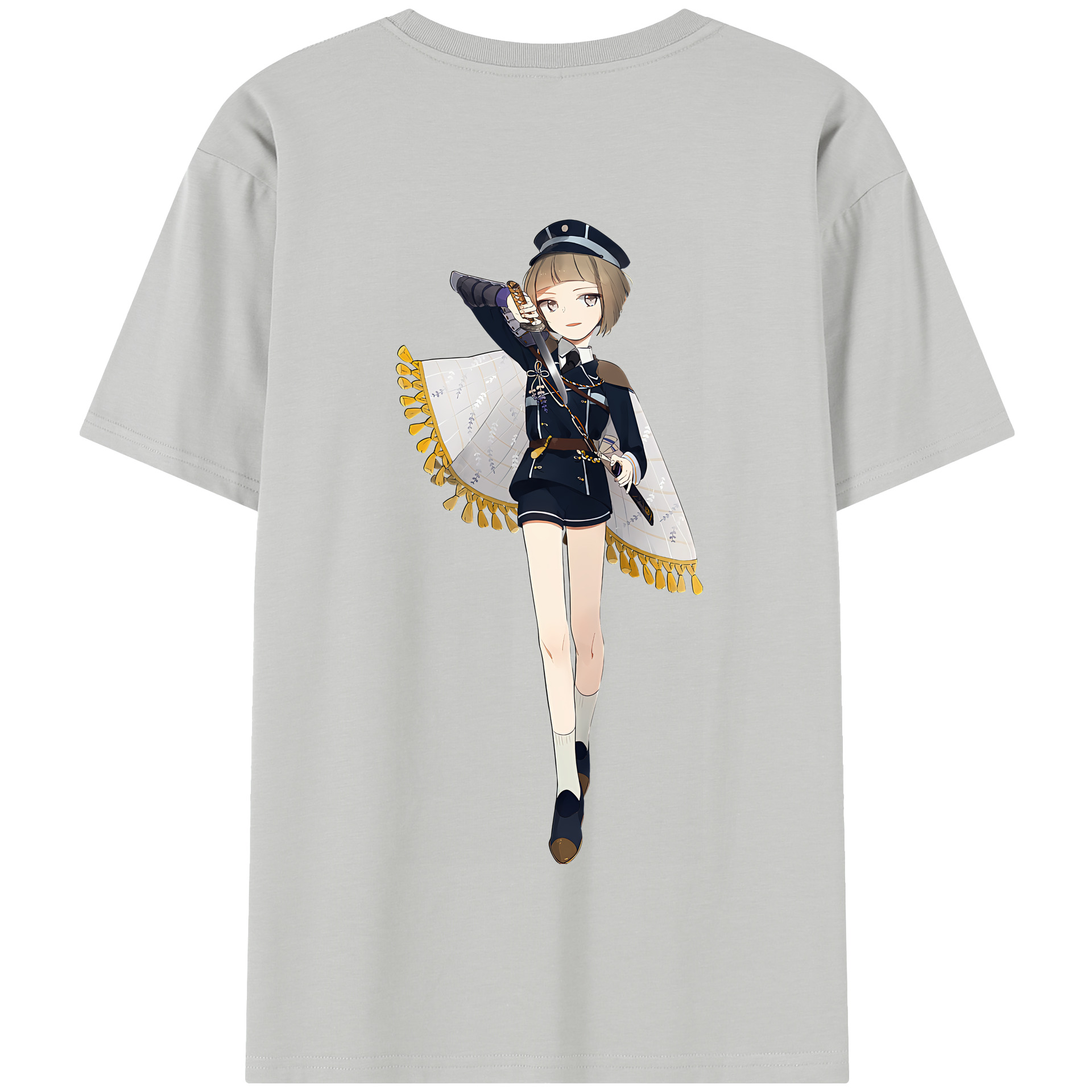 （画像用） 刀剣乱舞 Touken Ranbu 綿100％半袖Tシャツ（背面プリント）