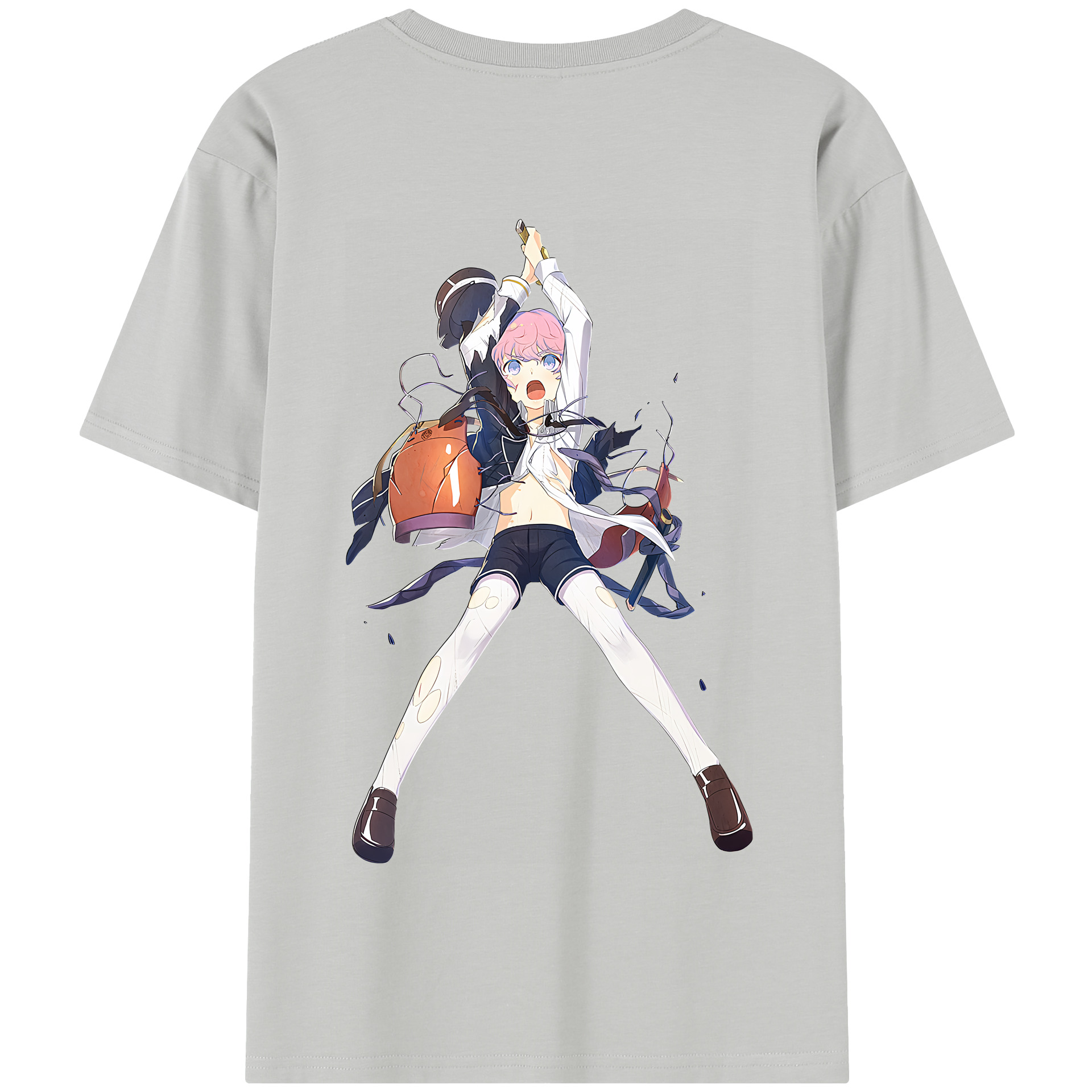 （画像用） 刀剣乱舞 Touken Ranbu 綿100％半袖Tシャツ（背面プリント）