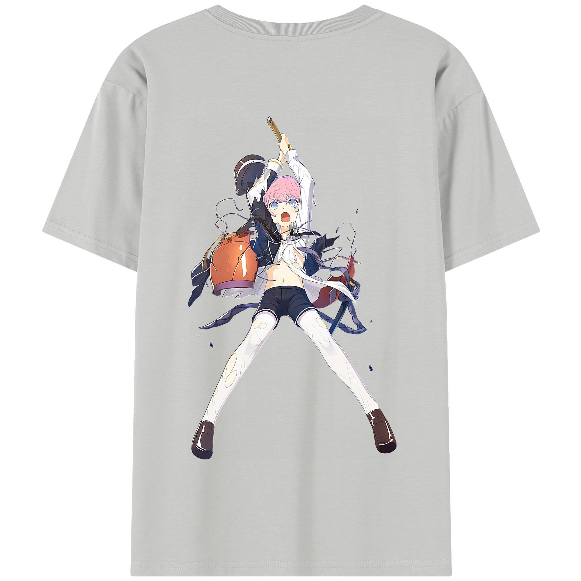 （画像用） 刀剣乱舞 Touken Ranbu 綿100％半袖Tシャツ（背面プリント）