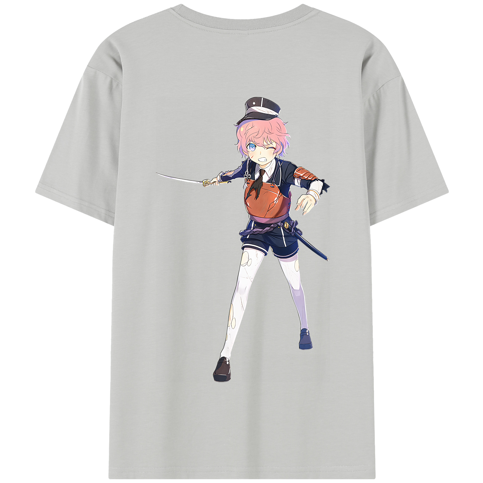 （画像用） 刀剣乱舞 Touken Ranbu 綿100％半袖Tシャツ（背面プリント）