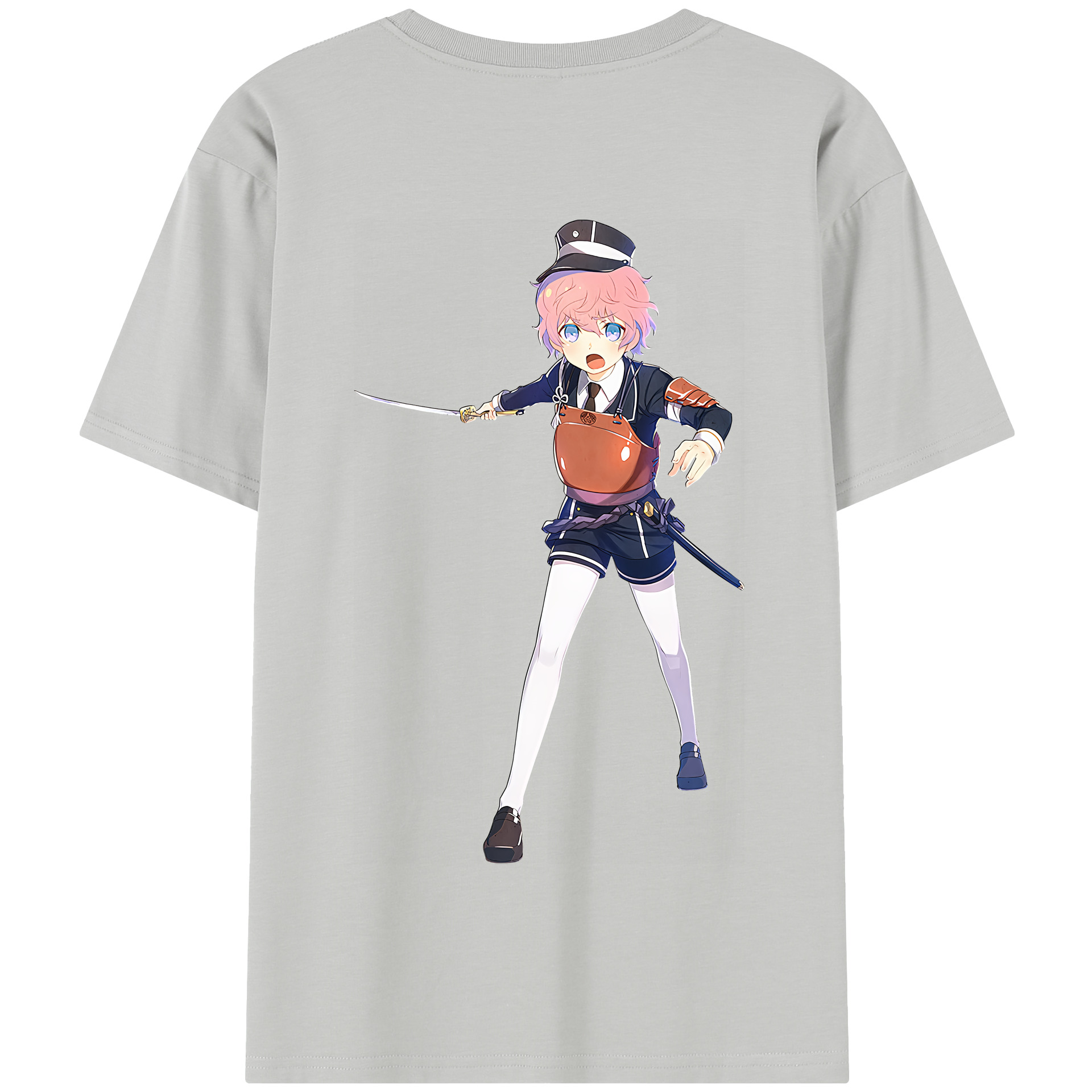 （画像用） 刀剣乱舞 Touken Ranbu 綿100％半袖Tシャツ（背面プリント）