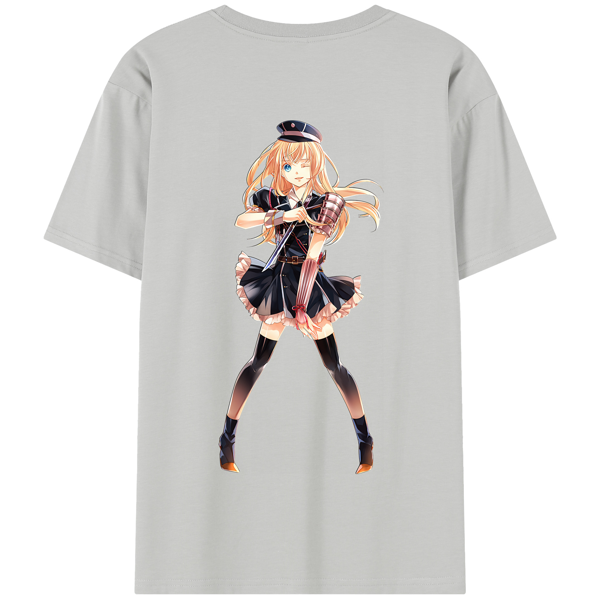 （画像用） 刀剣乱舞 Touken Ranbu 綿100％半袖Tシャツ（背面プリント）
