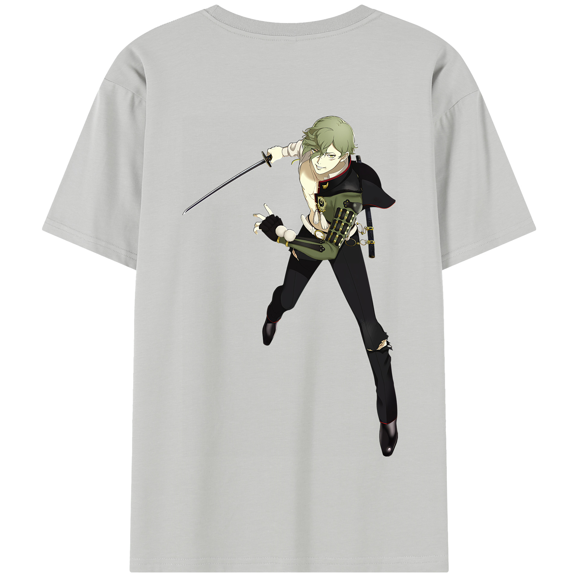 （画像用） 刀剣乱舞 Touken Ranbu 綿100％半袖Tシャツ（背面プリント）