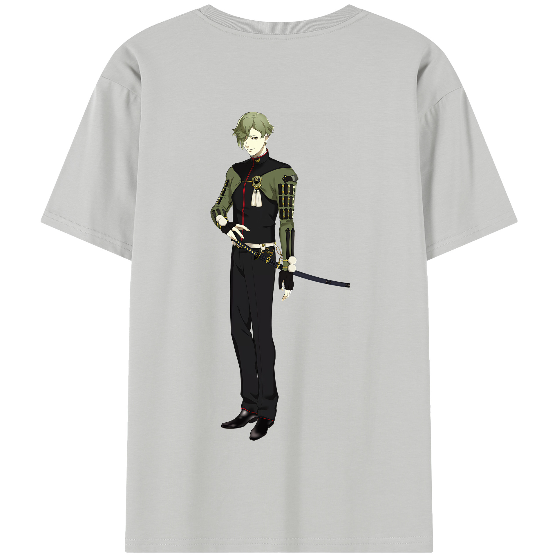 （画像用） 刀剣乱舞 Touken Ranbu 綿100％半袖Tシャツ（背面プリント）