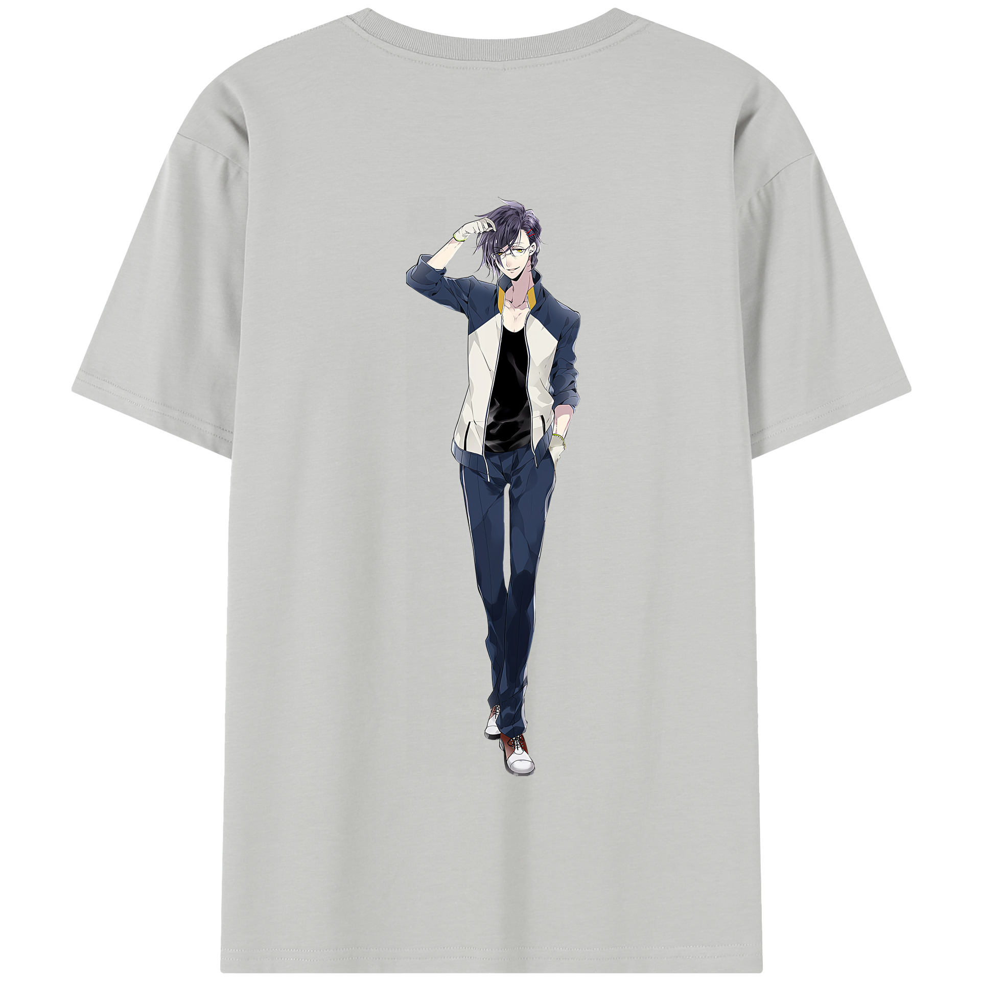 （画像用） 刀剣乱舞 Touken Ranbu 綿100％半袖Tシャツ（背面プリント）