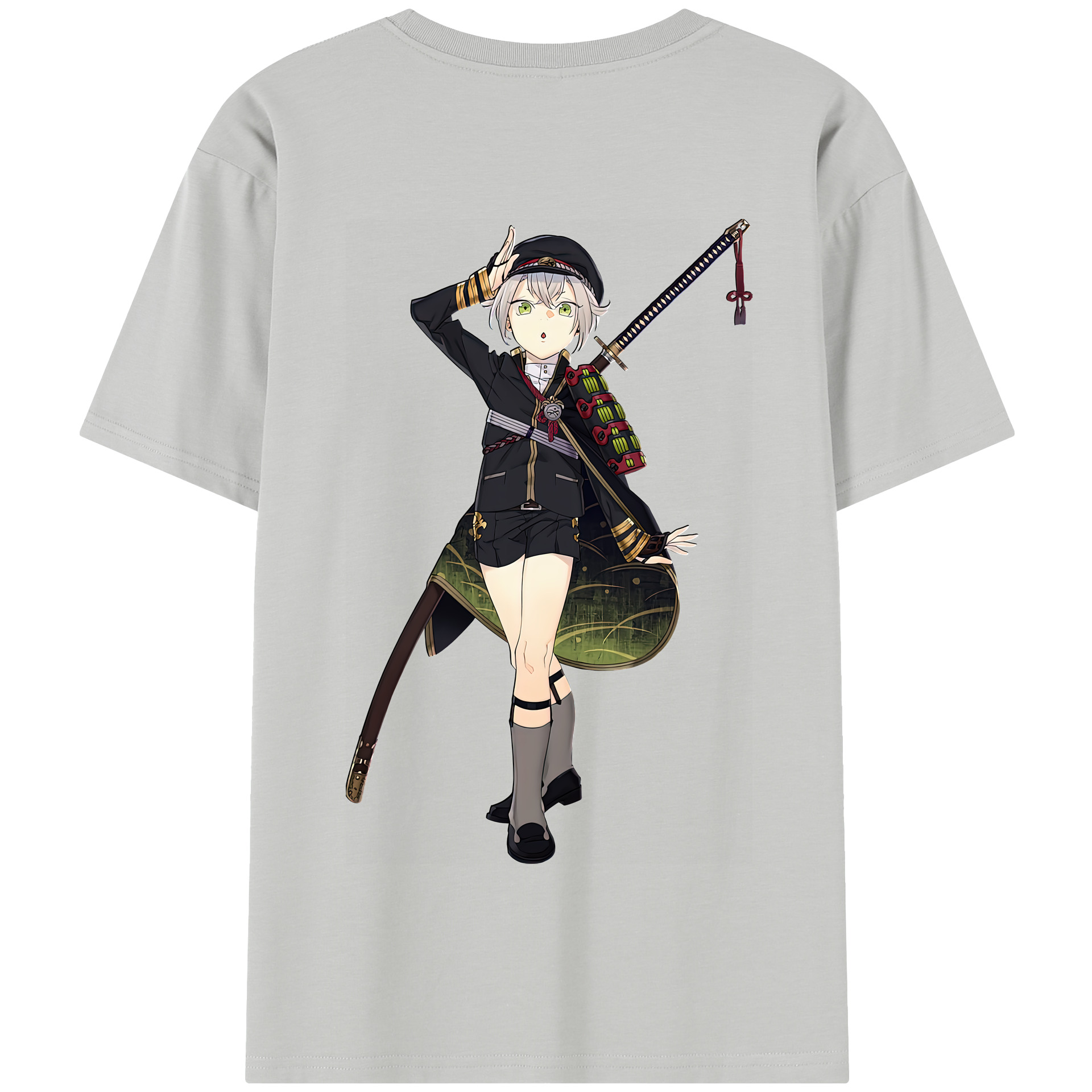 （画像用） 刀剣乱舞 Touken Ranbu 綿100％半袖Tシャツ（背面プリント）