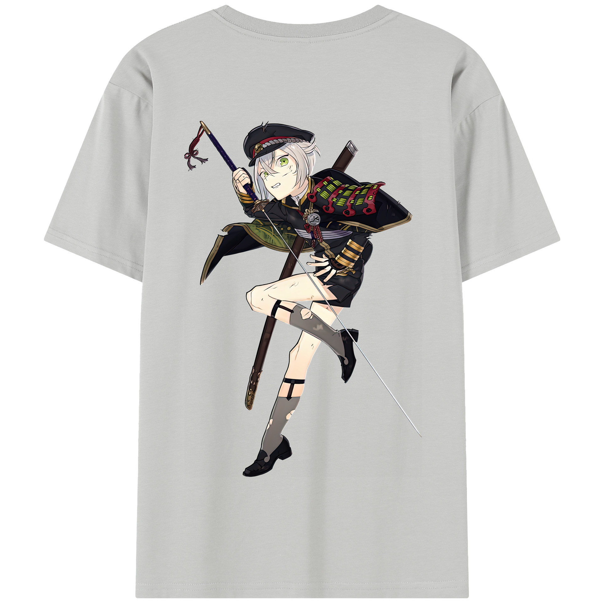 （画像用） 刀剣乱舞 Touken Ranbu 綿100％半袖Tシャツ（背面プリント）