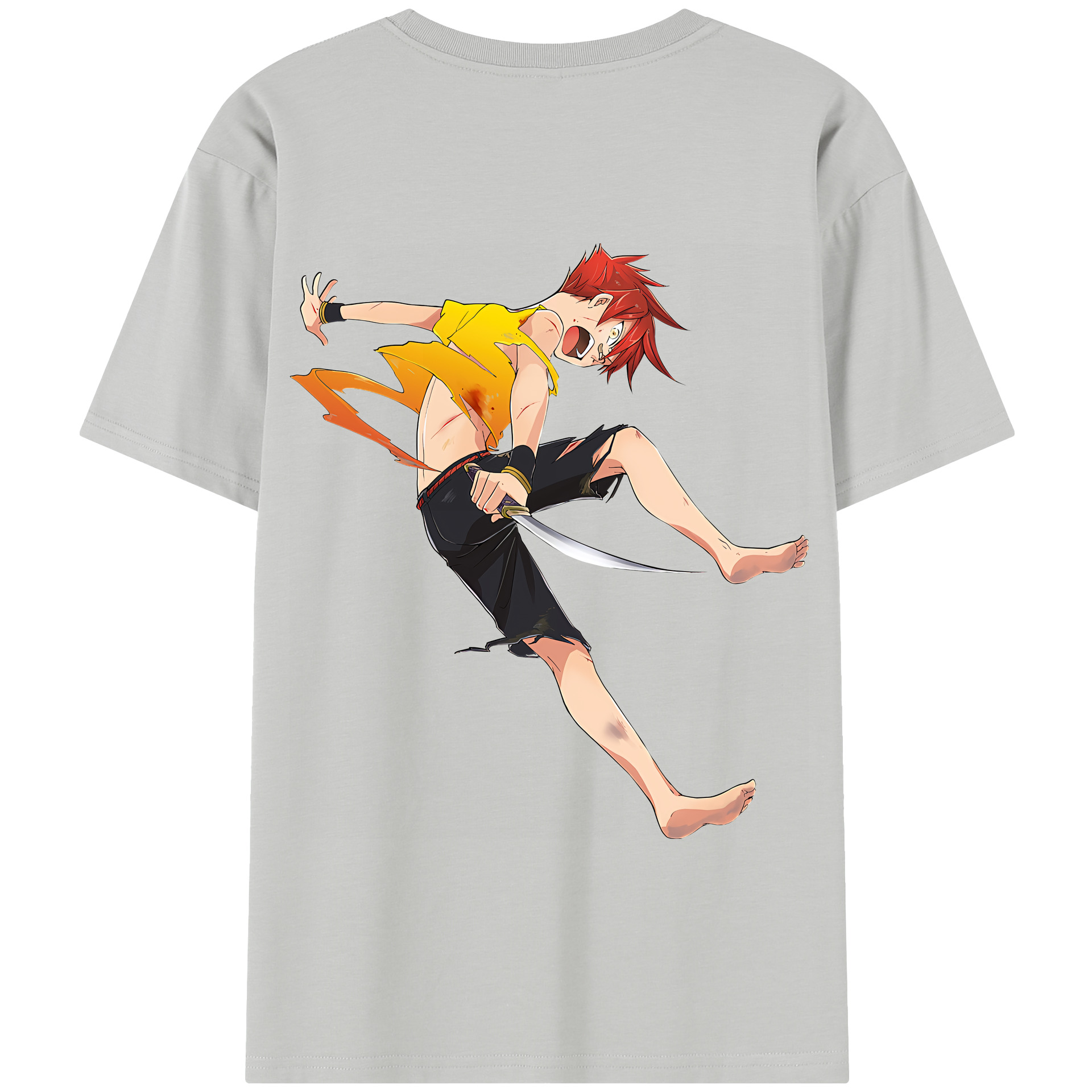 （画像用） 刀剣乱舞 Touken Ranbu 綿100％半袖Tシャツ（背面プリント）